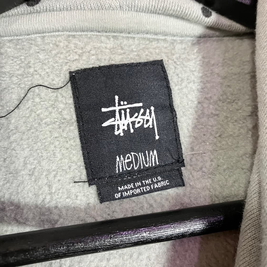 스투시 빅로고 도트 후드티 상품이미지5