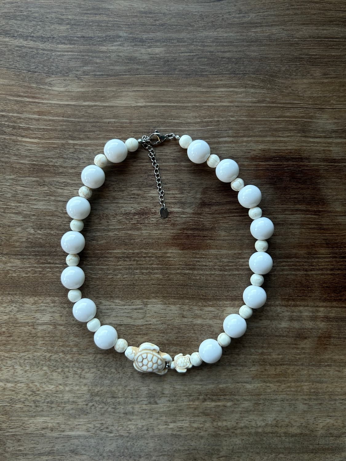 White turtle necklace  상품이미지2
