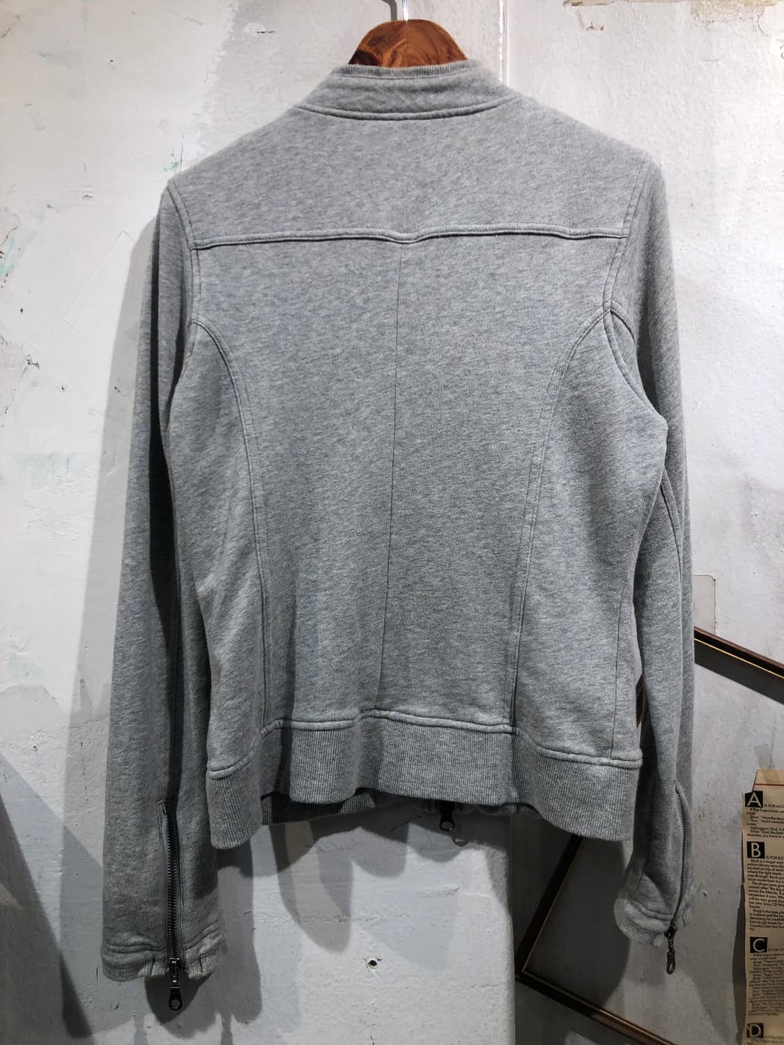 [2429]Back number gray jacket 상품이미지5