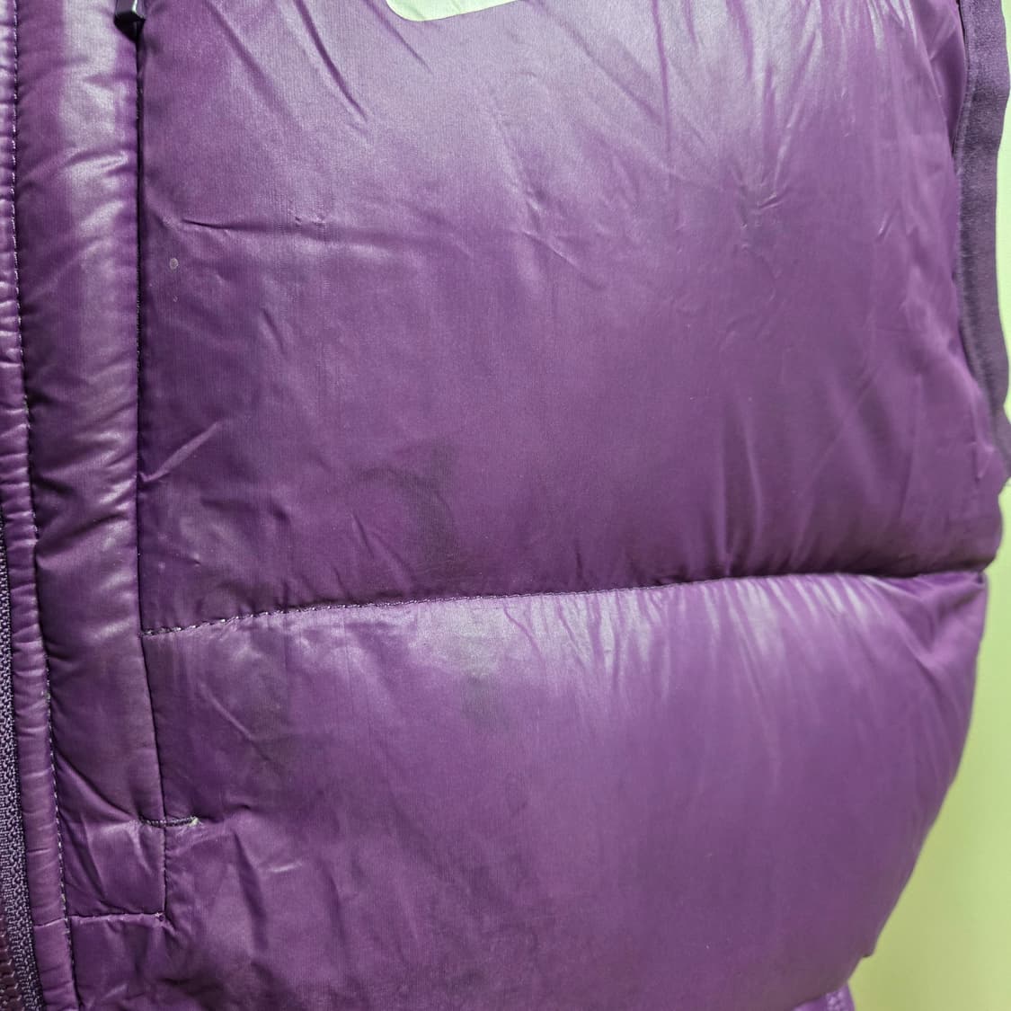 나이키 딥 퍼플 구스다운 패딩 베스트 / 남성 패딩 상품이미지4