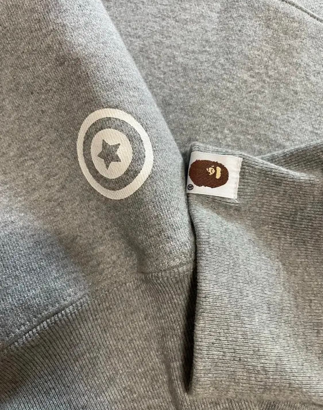 베이프 샤크후드 헤드 카모 그레이 회색 xxl 새상품 상품이미지2