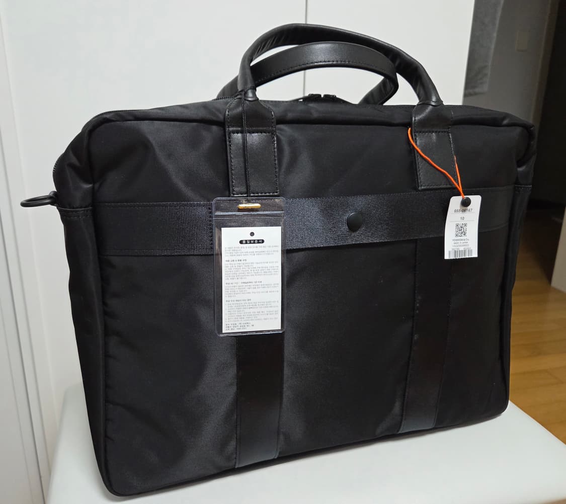 포터 타임 2way 브리프케이스 블랙 L 655-06167 상품이미지3
