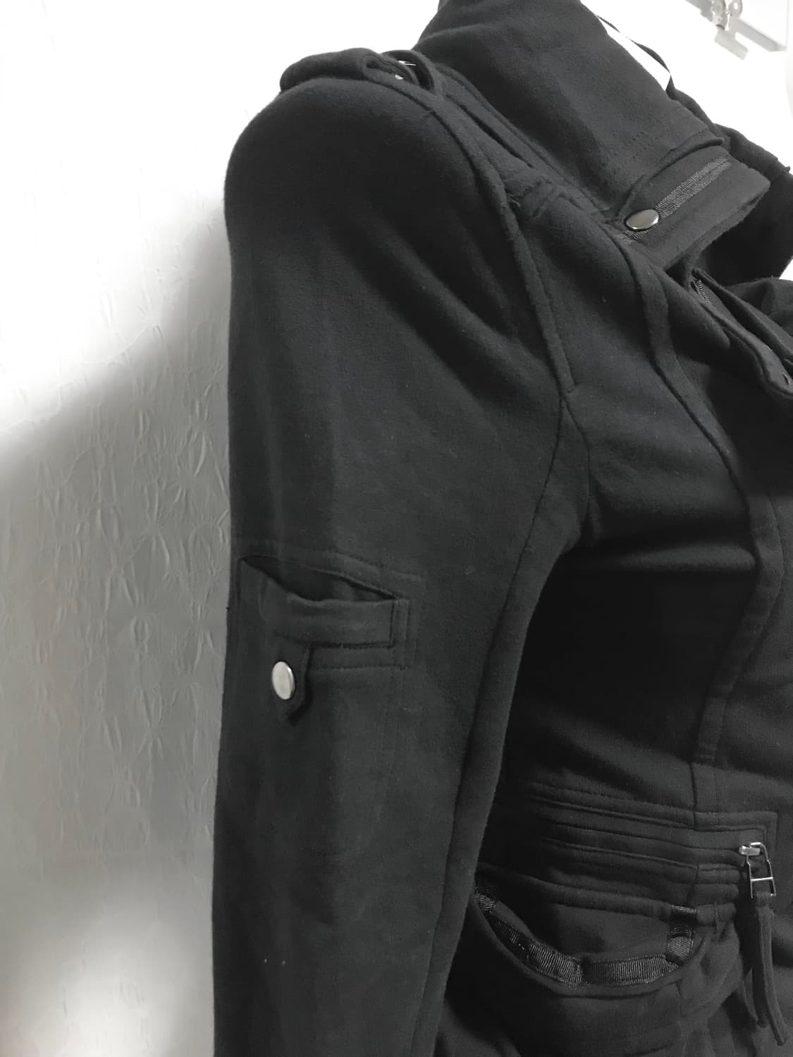 빈티지 아카이브 지퍼 포켓 코튼 더블 자켓 상품이미지7