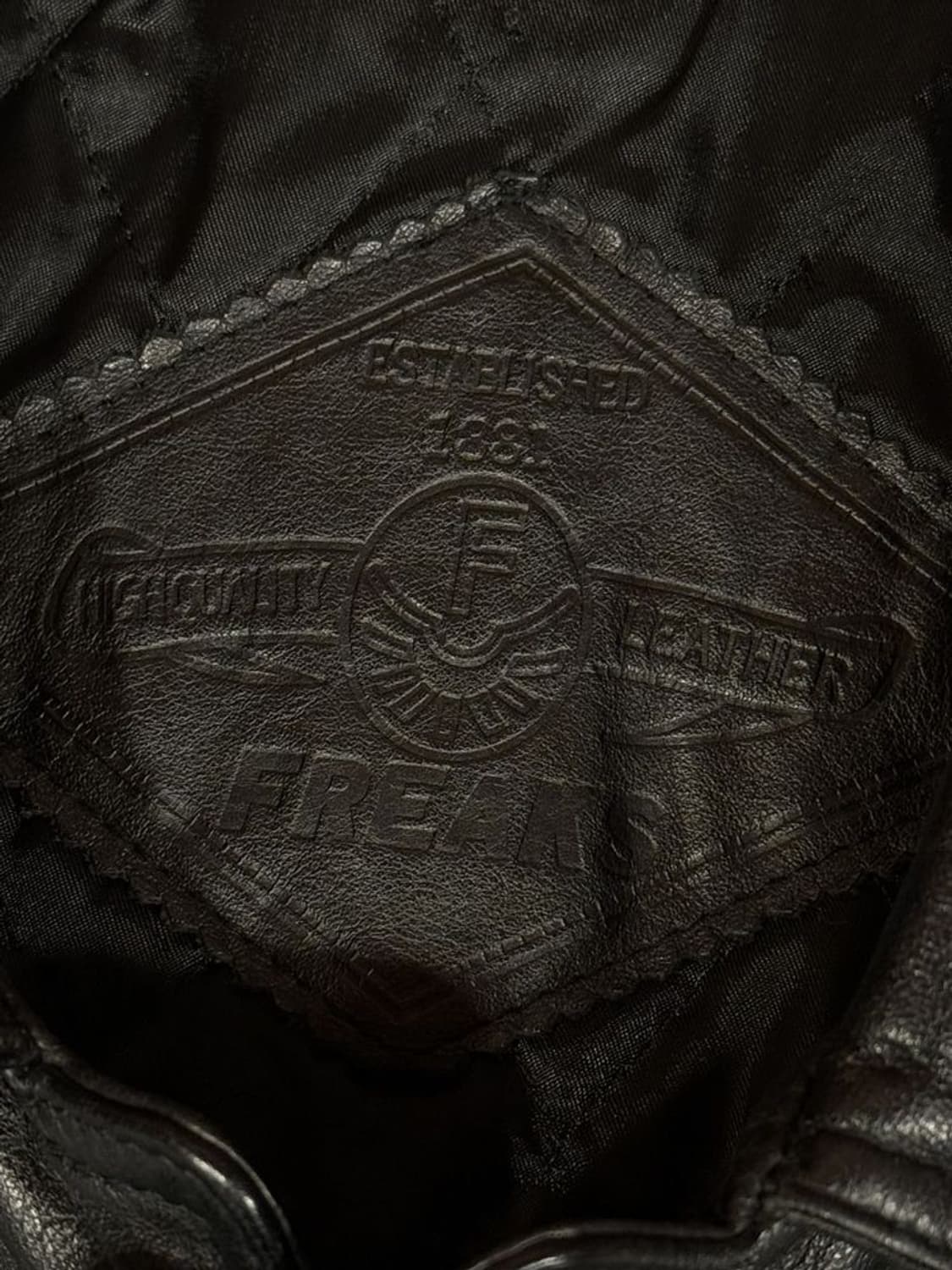 프레이크 레더 자켓 상품이미지9