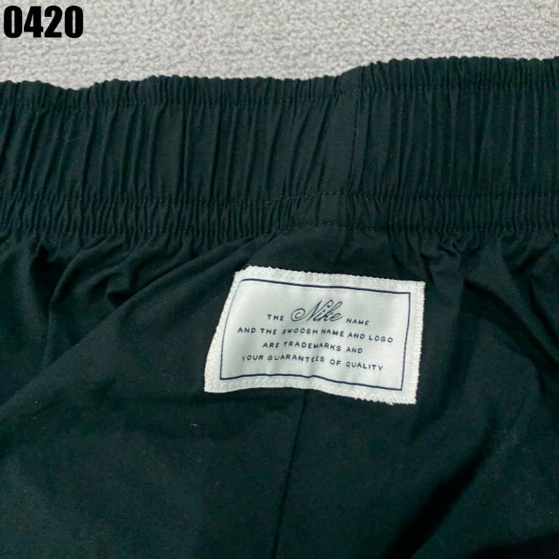 나이키 스우시 블랙 조거 트레이닝 바지 m 상품이미지5