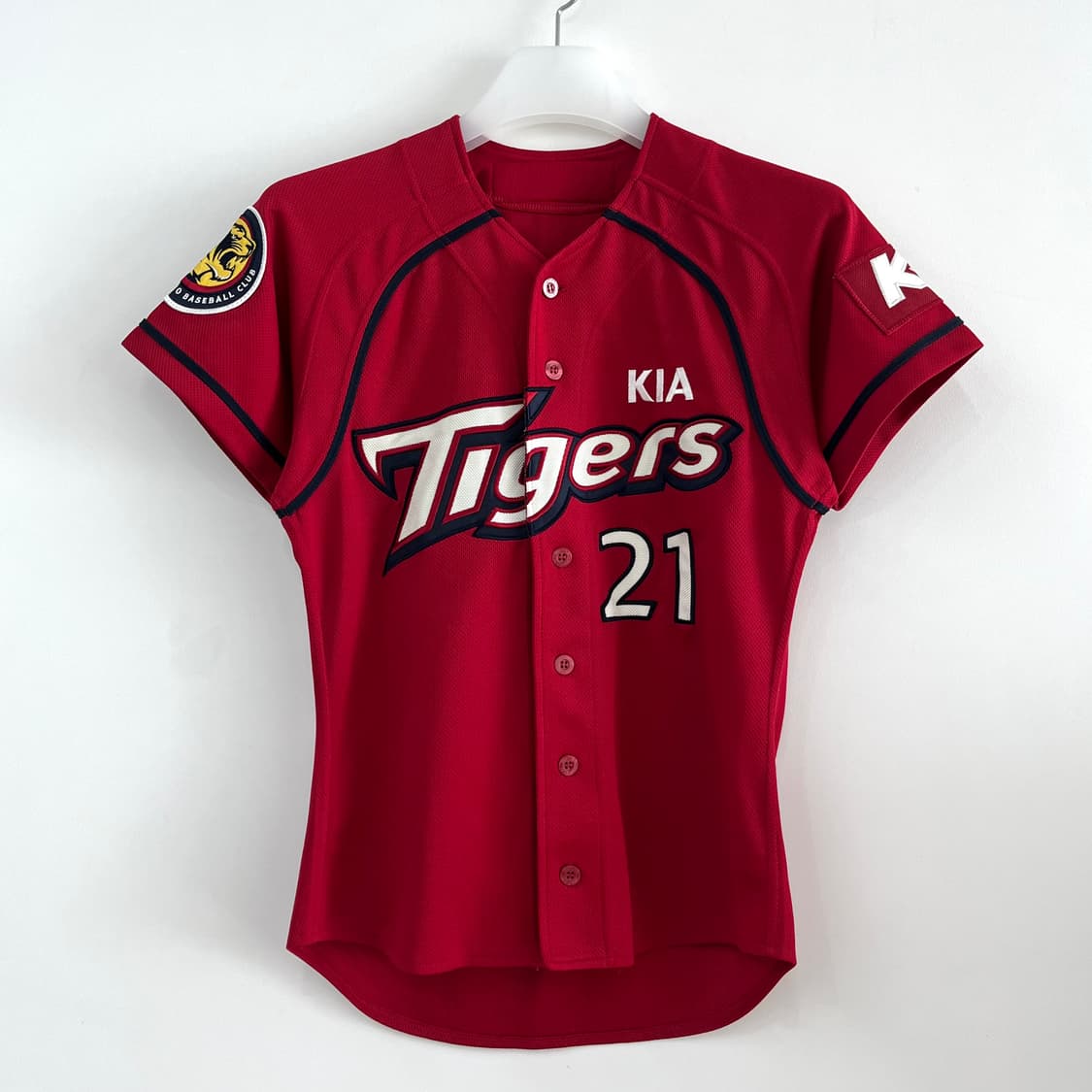 기아타이거즈 윤석민 마킹 어센틱 원정 유니폼 상품이미지2