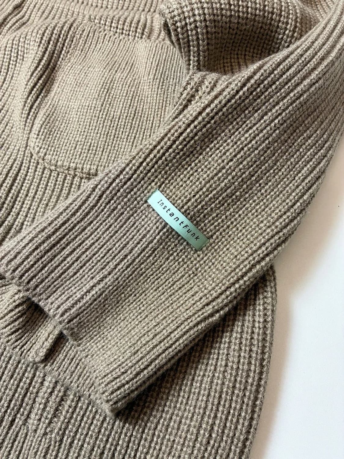 인스턴트펑크 21FW 울 블렌드 니트 가디건 PN8261 상품이미지5