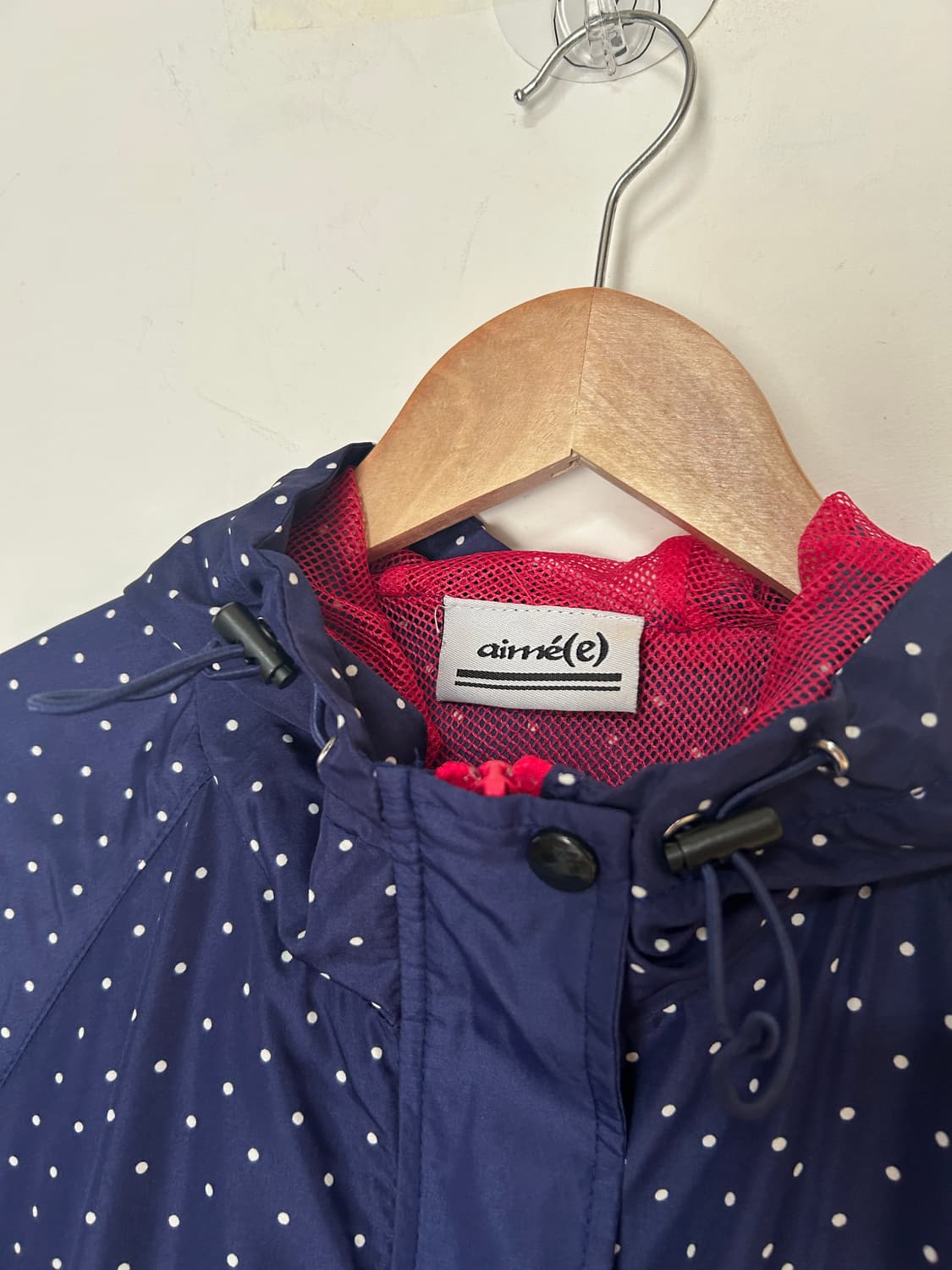 땡땡이 바람막이 상품이미지2