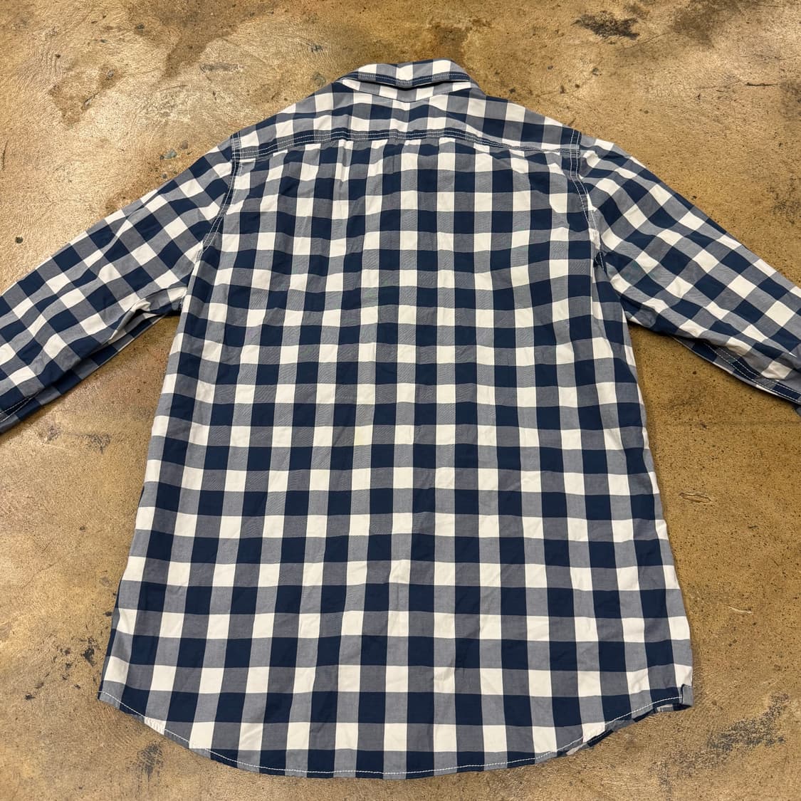 [정품/S] 아베크롬비 체크 남방 셔츠 b16 상품이미지4