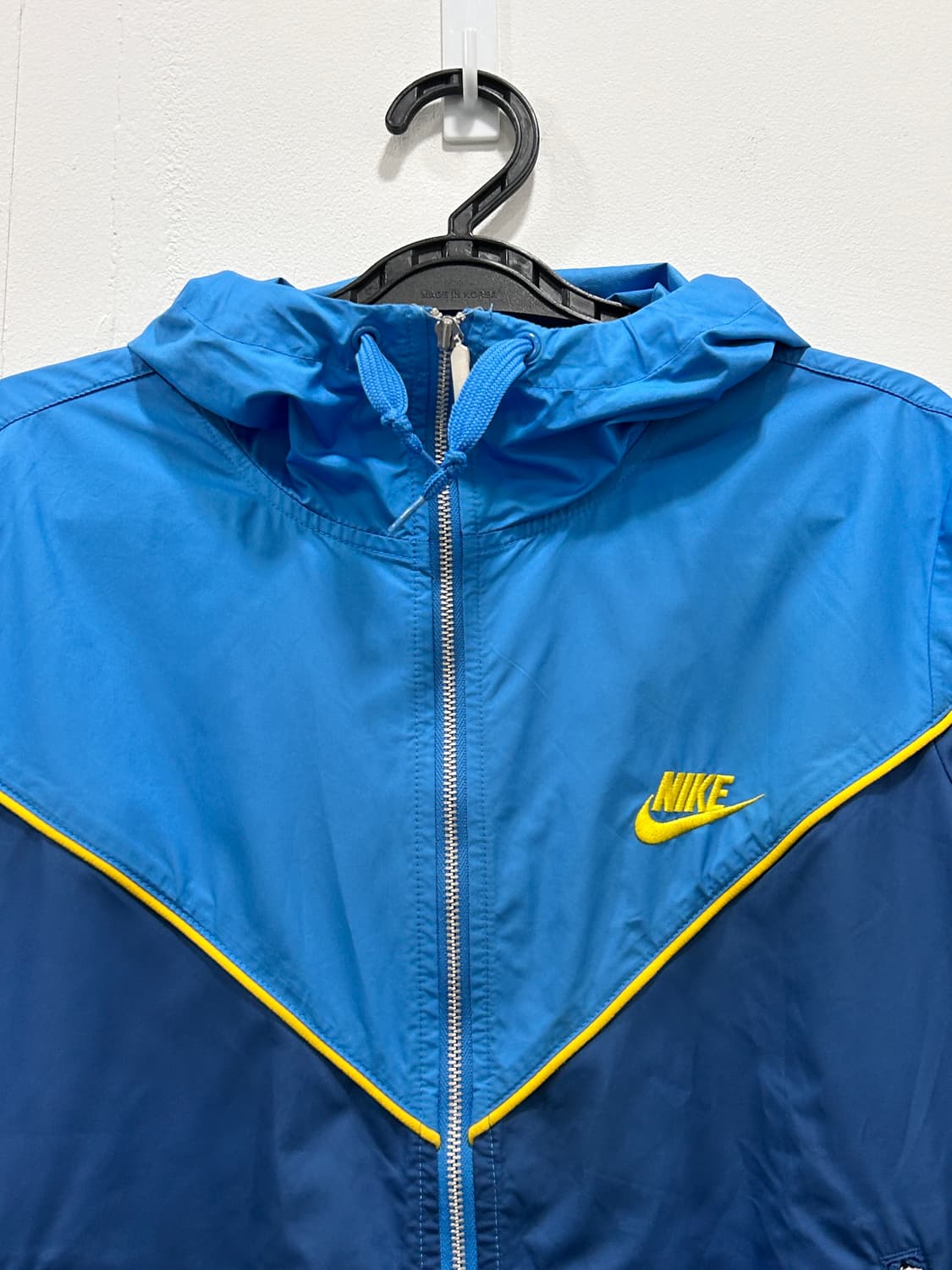 나이키 윈드러너 후드 바람막이 M 블루 상품이미지2