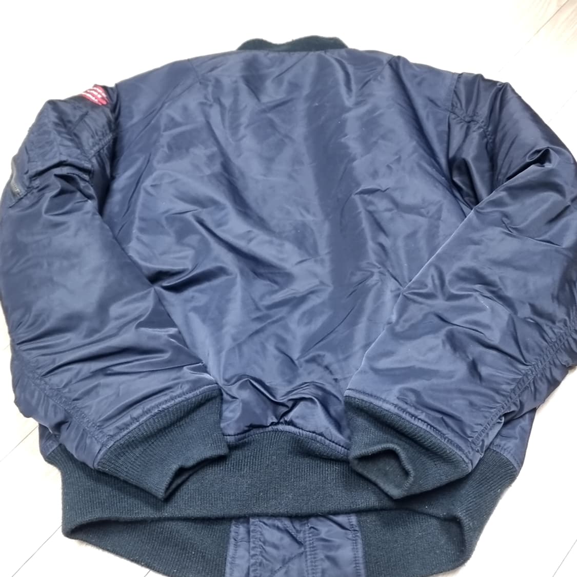 Schott 쇼트 블루종 ma-1 항공점퍼 네이비[95-100) 상품이미지5