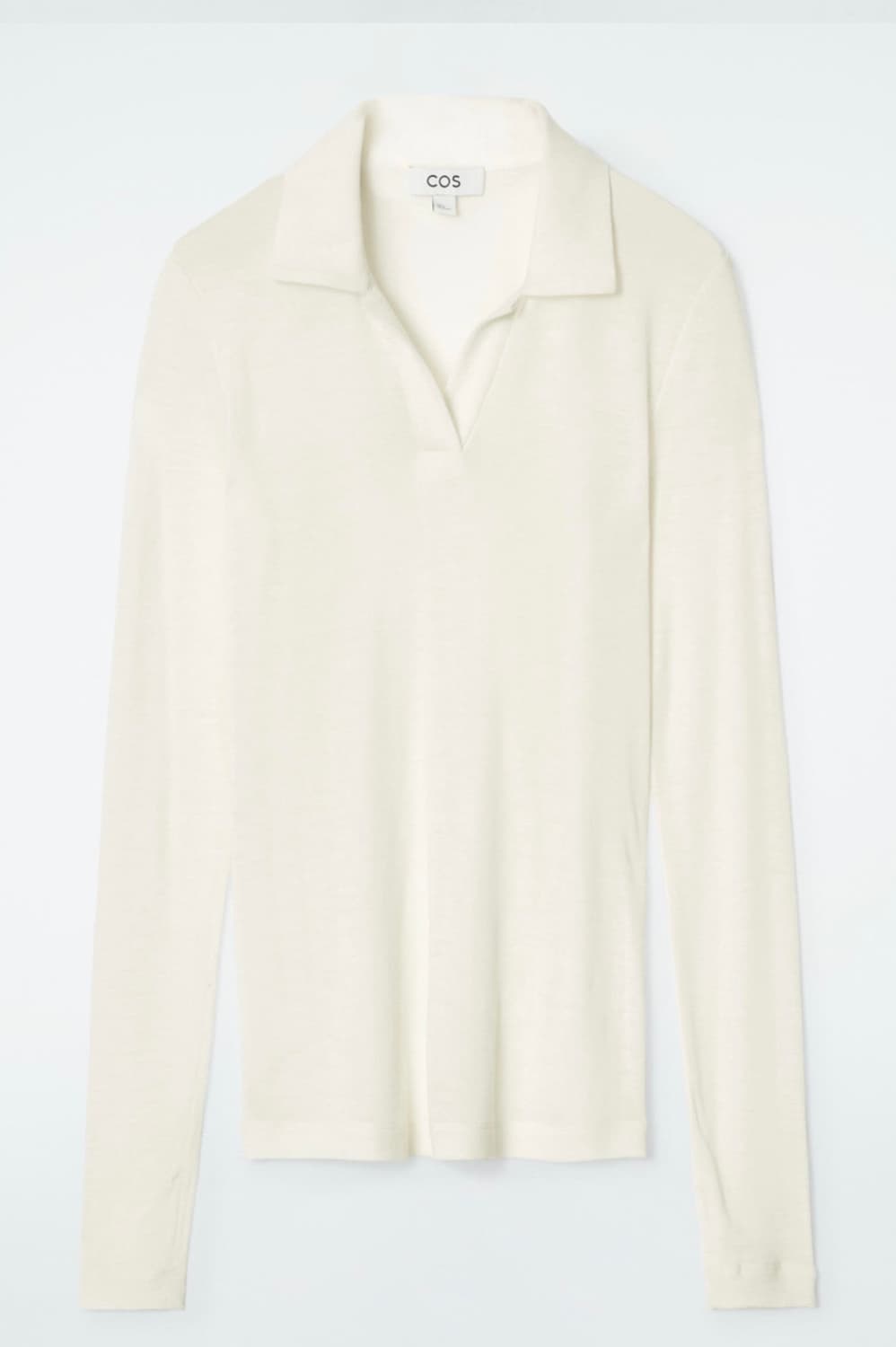 Cos 파인 울 폴로 셔츠 상품이미지6