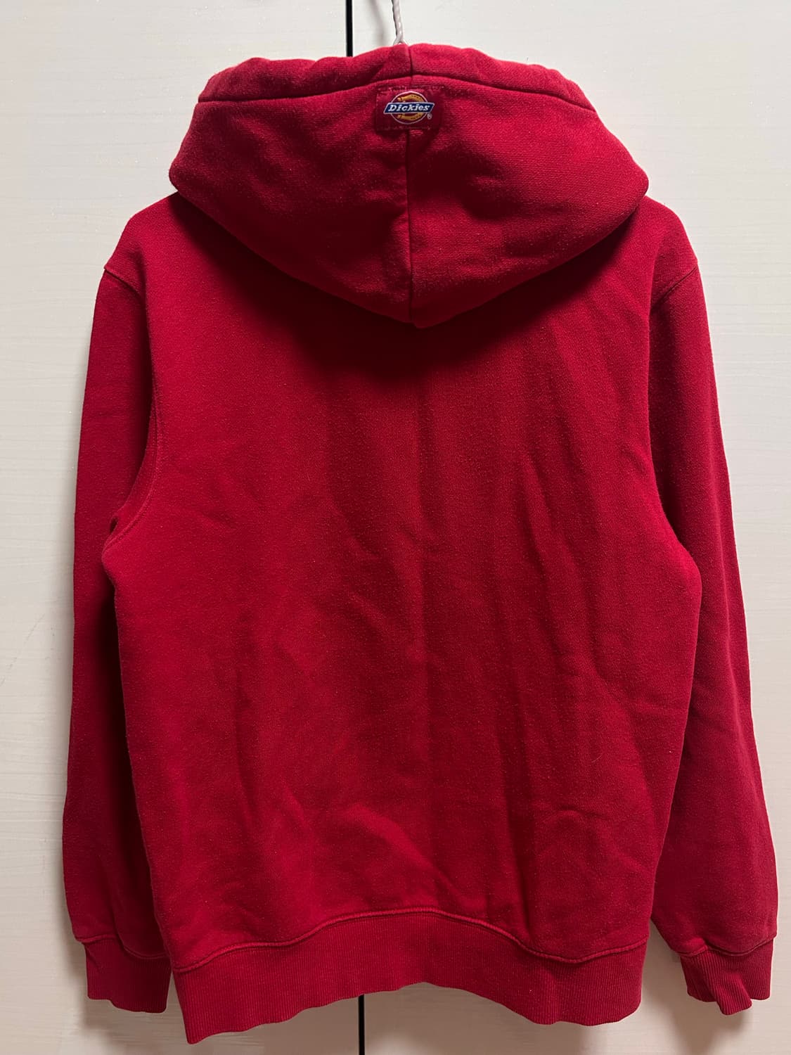 디키즈 빨간색 후드집업 S(90) 상품이미지3