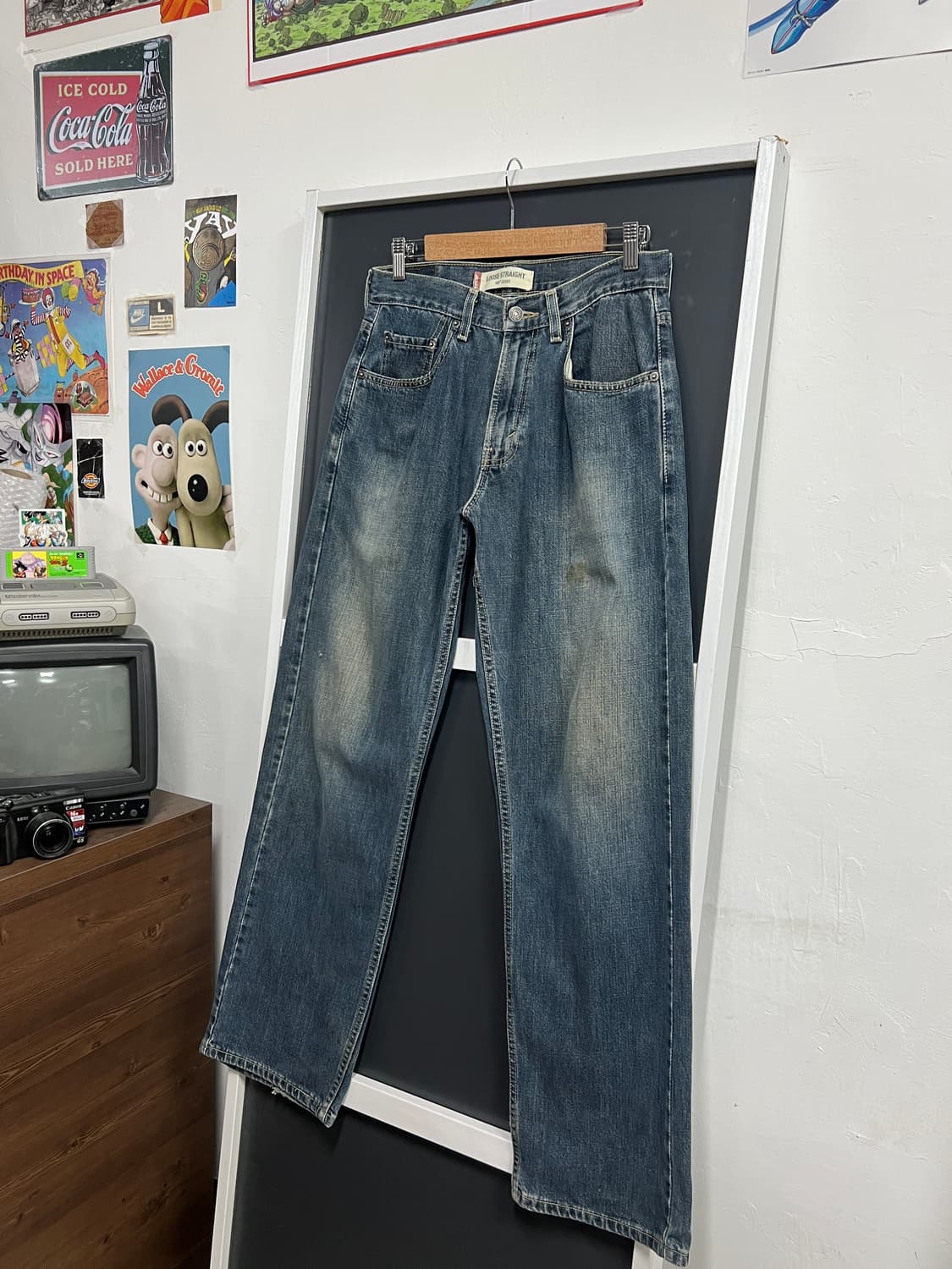 00s Levis 리바이스 569 루즈 스트레이트 데님 팬츠 상품이미지8