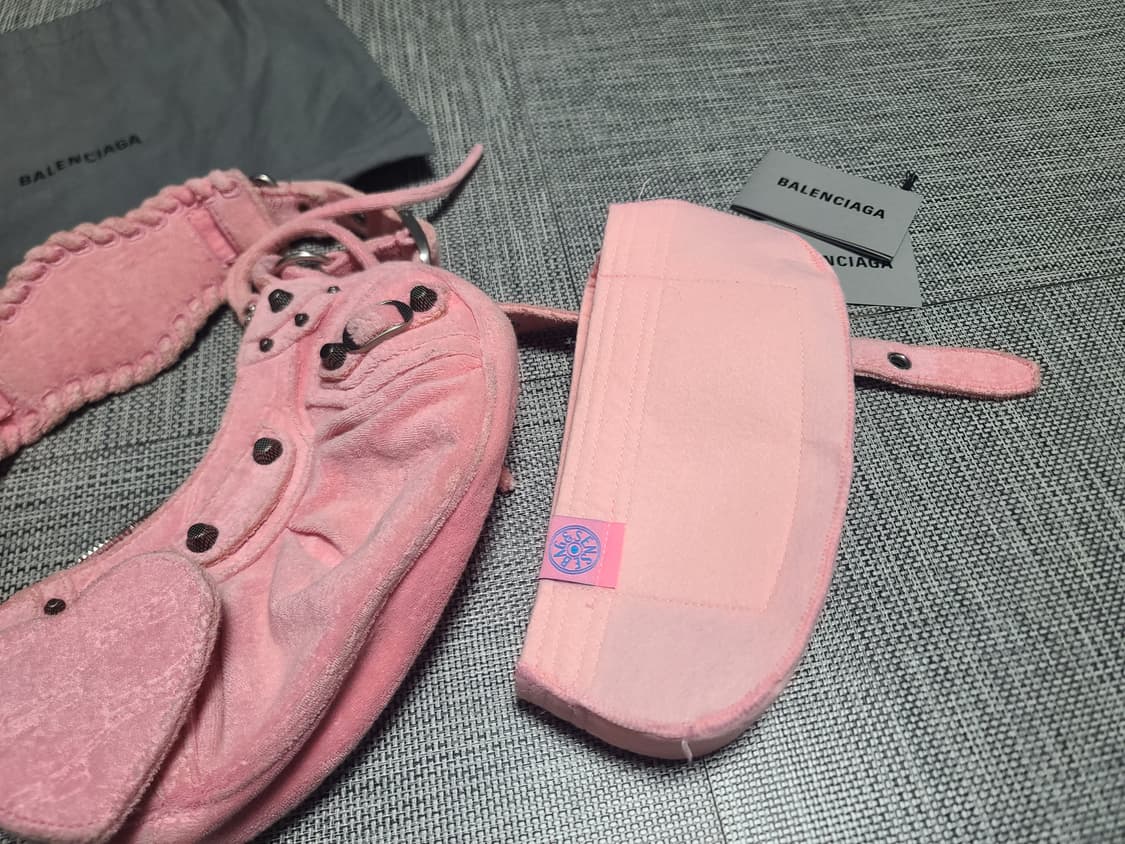 발렌시아가 르카골xs 숄더백 크로스백 핑크 테리 르카골 상품이미지7