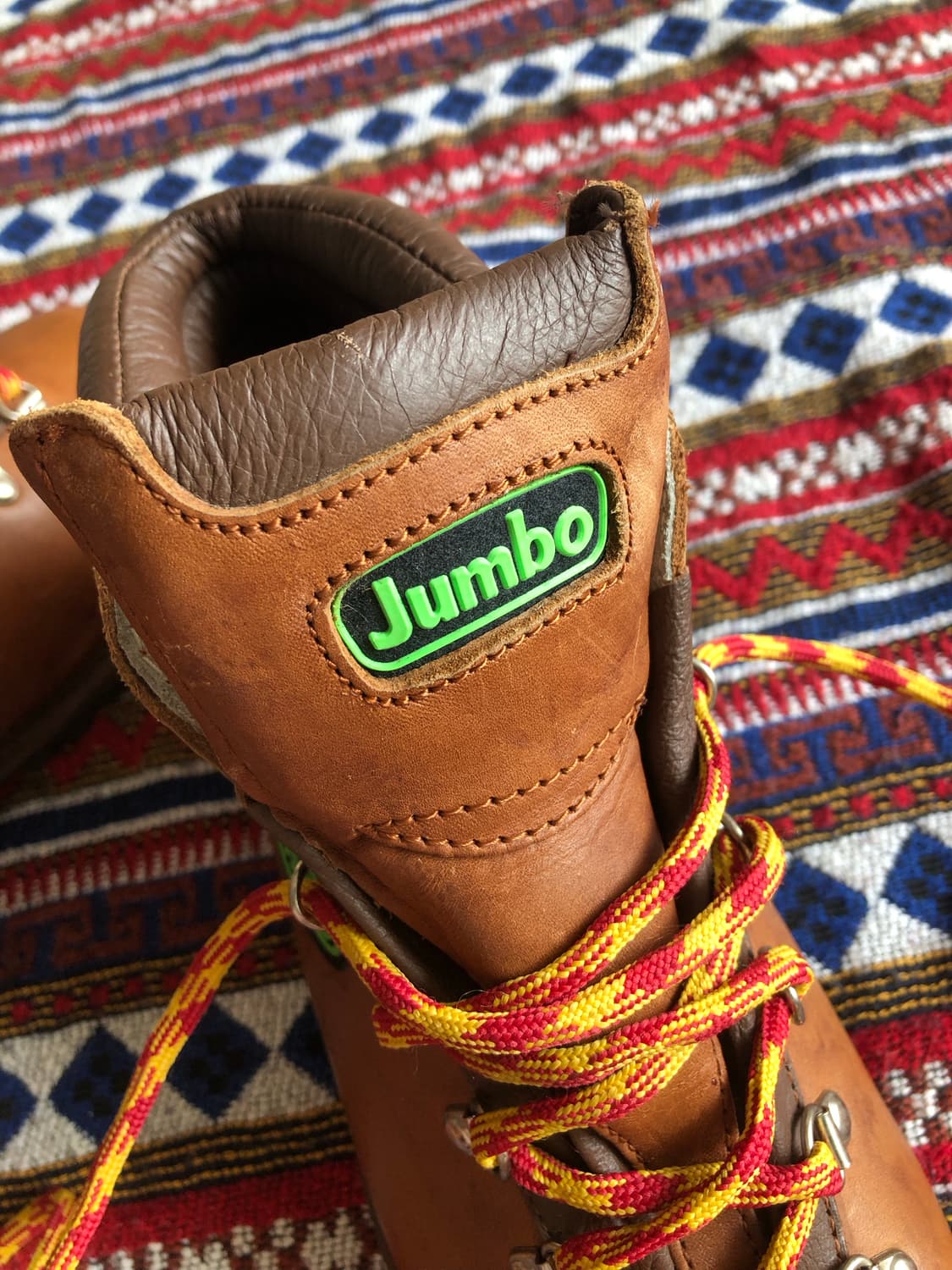 점보 통가죽 등산화 270 미사용 상품이미지8