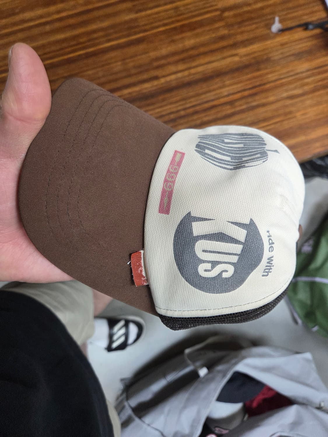 쿠스너프 빅 애플 로고 메쉬 트러커 모자 프리 상품이미지8