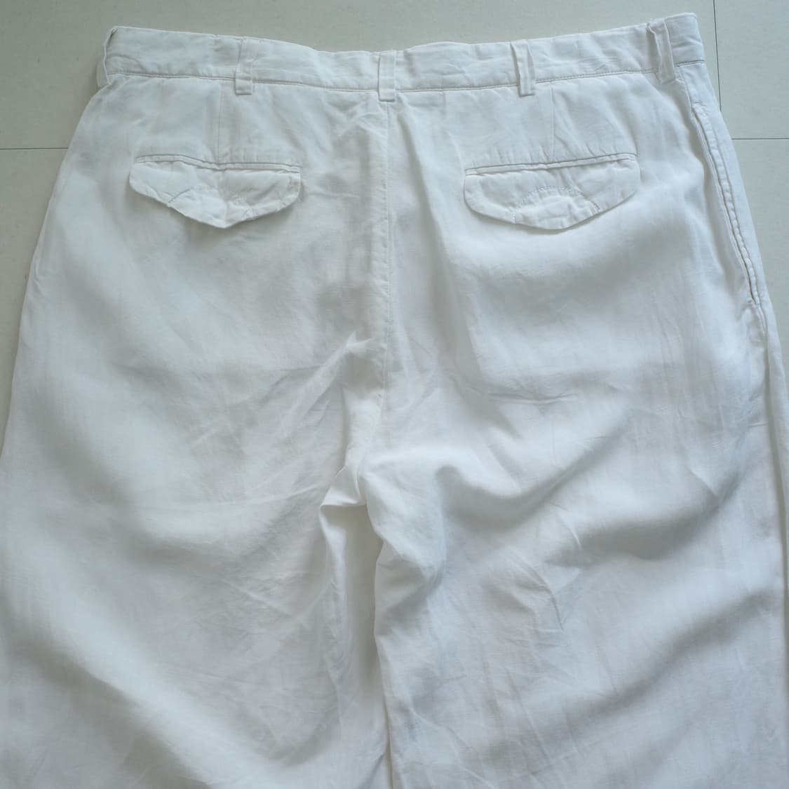 00s 폴로 랄프로렌 린넨 실크 와이드팬츠 36 상품이미지9