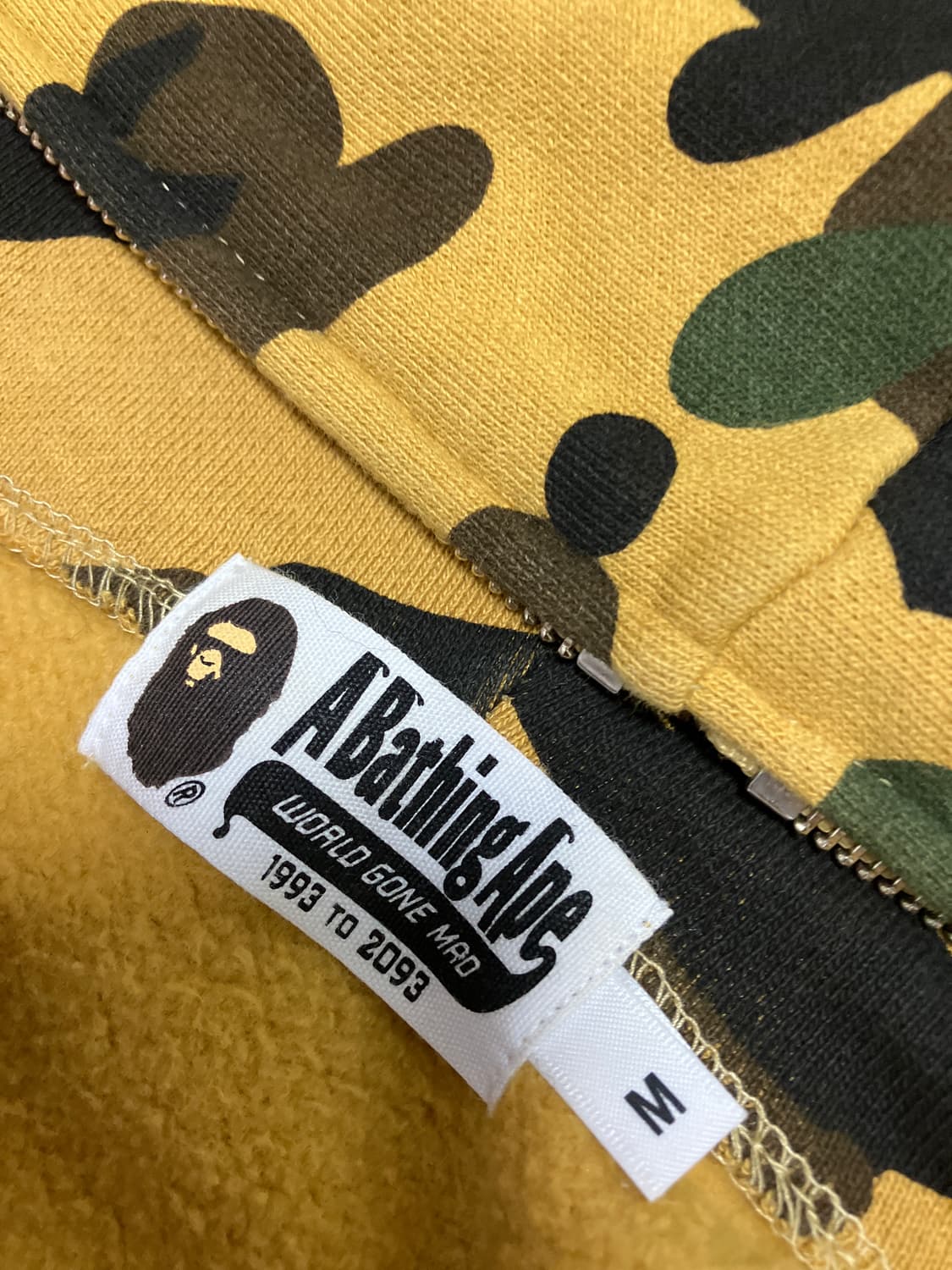 베이프 황계 후드집업 상품이미지3