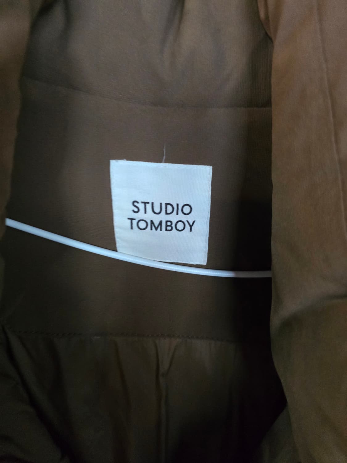 톰보이 오버핏 오리털 롱패딩 상품이미지4