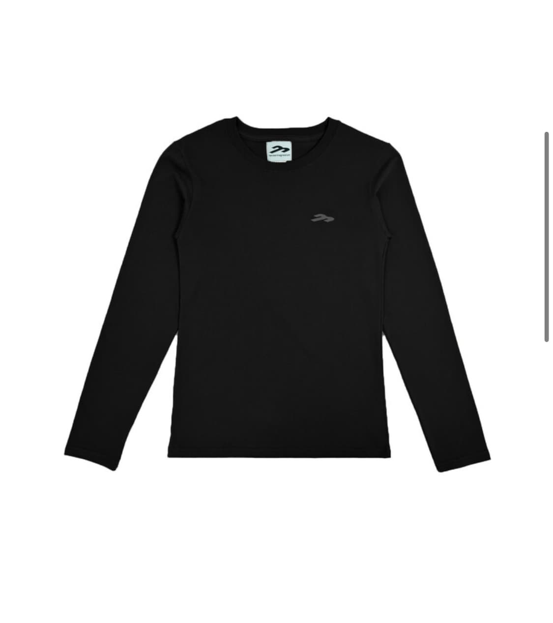 탄산마그네슘 마운틴 롱 슬리브 블랙 상품이미지2