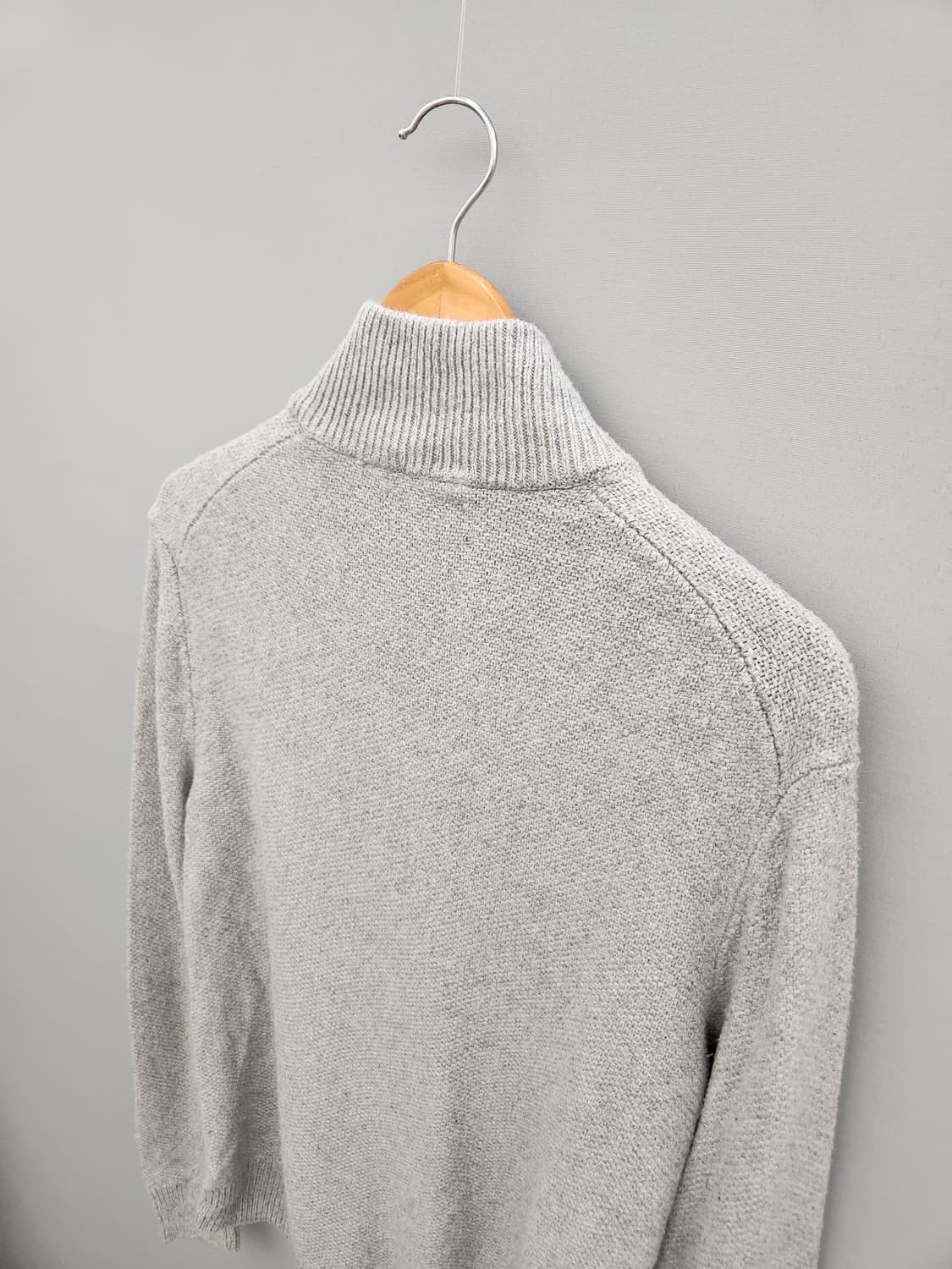 폴로 랄프로렌 하프넥 니트 스웨터 그레이 상품이미지8