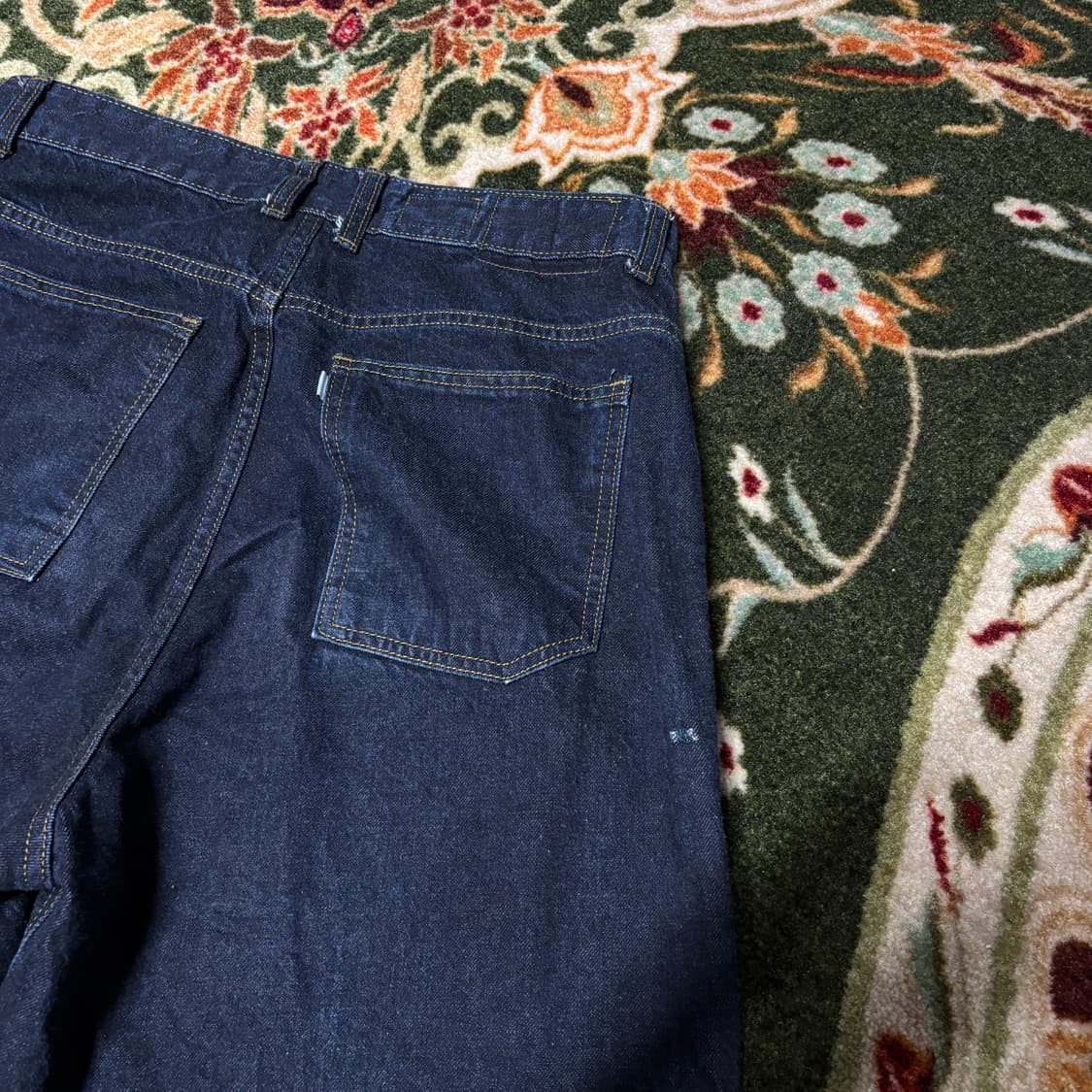 Youth 21FW wide denim pants one wash (M) 상품이미지5