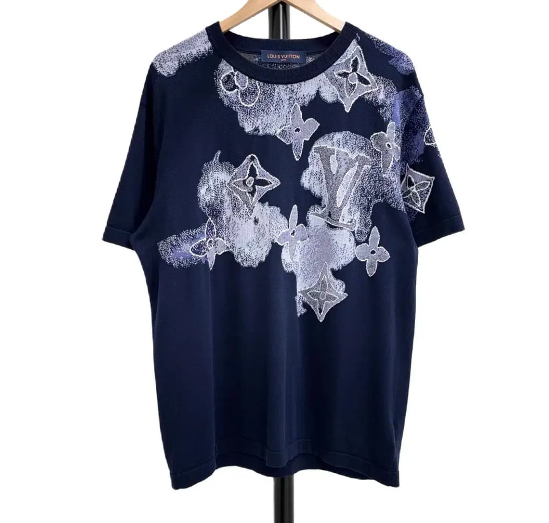 [L]루이비통 LV 워터컬러 니트 반팔티 상품이미지1