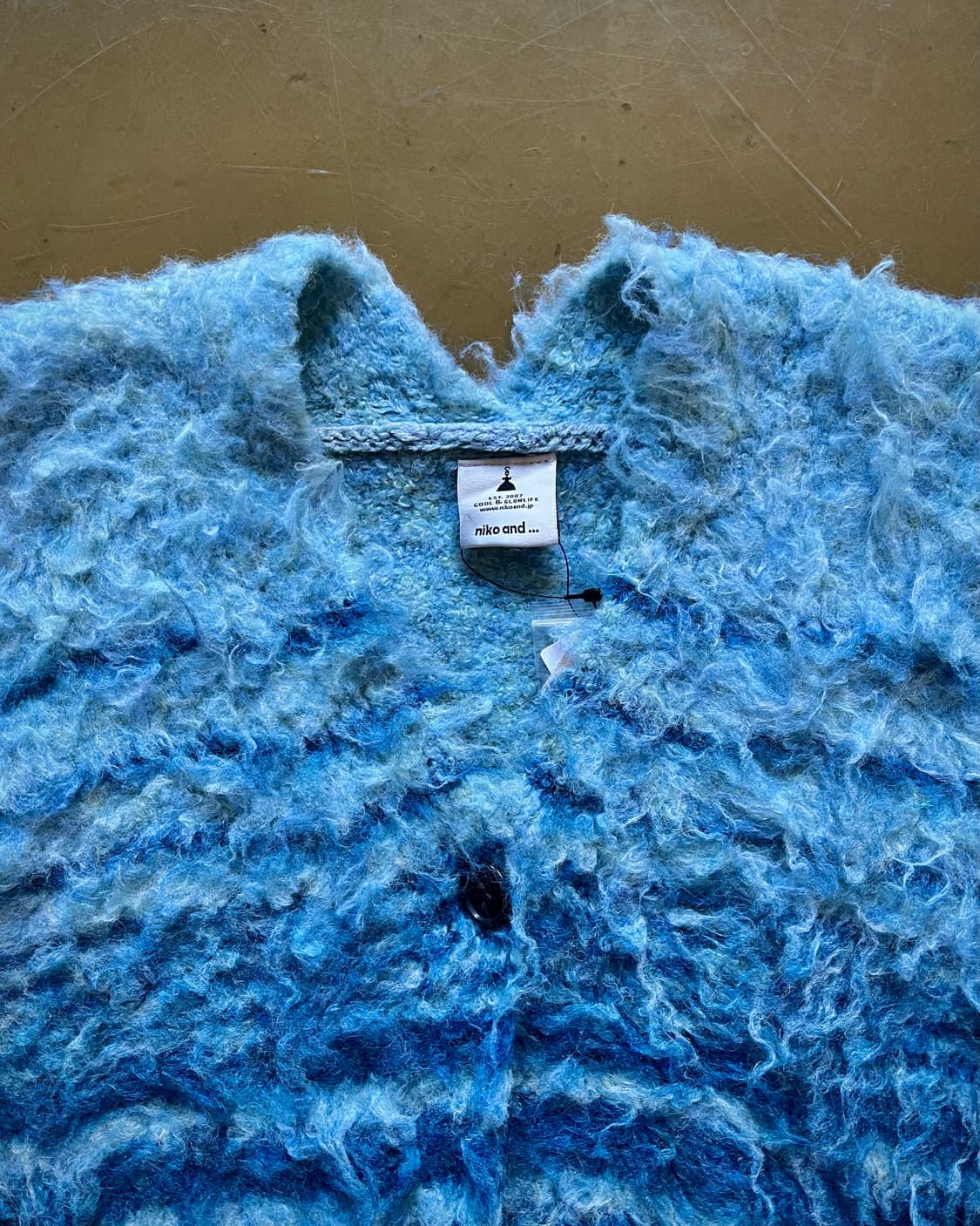 niko and . . . Japan Alpaca Fur Cardigan 상품이미지5