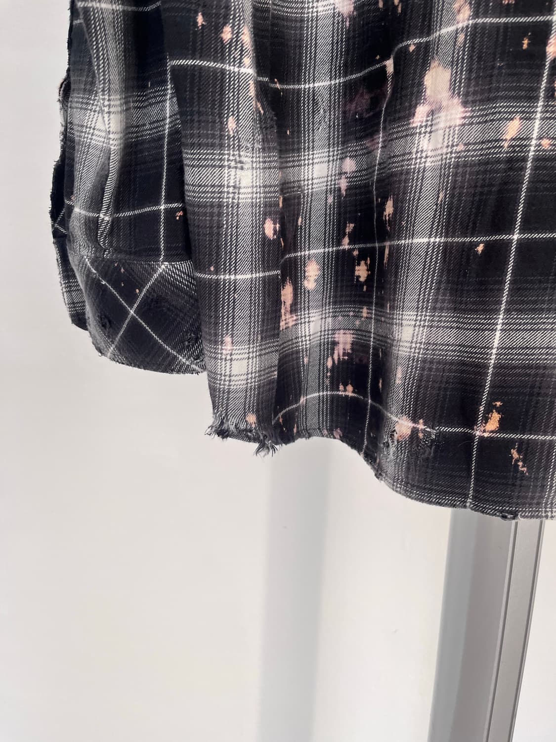 RAFU 24ss Bleached & Damaged shirt 상품이미지8