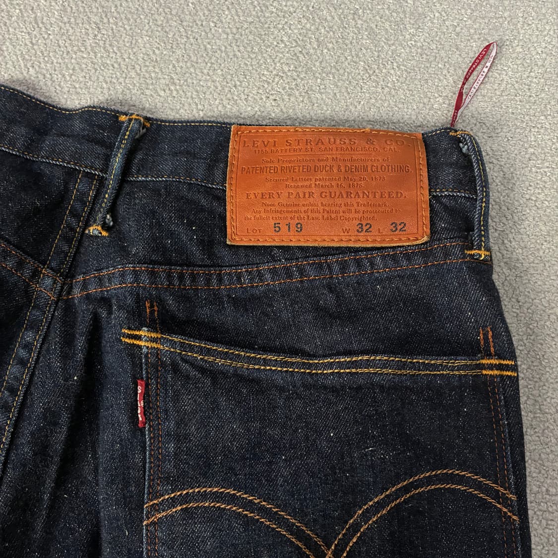 리바이스 519 W32 L32 상품이미지1