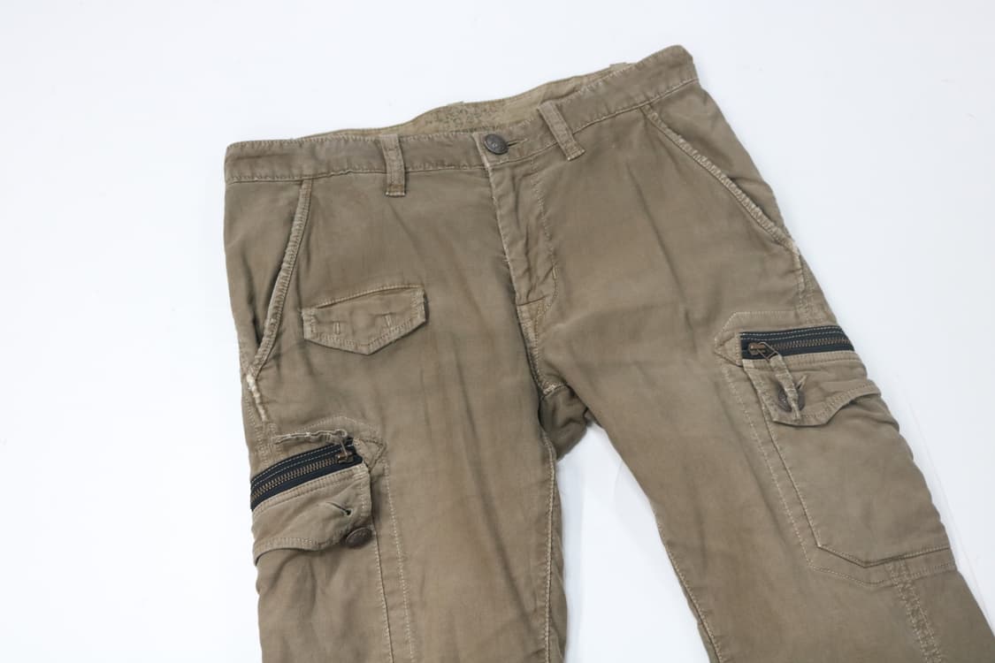 BARTACK 바택 빈티지 멀티 포켓 카키 카고 팬츠 상품이미지3