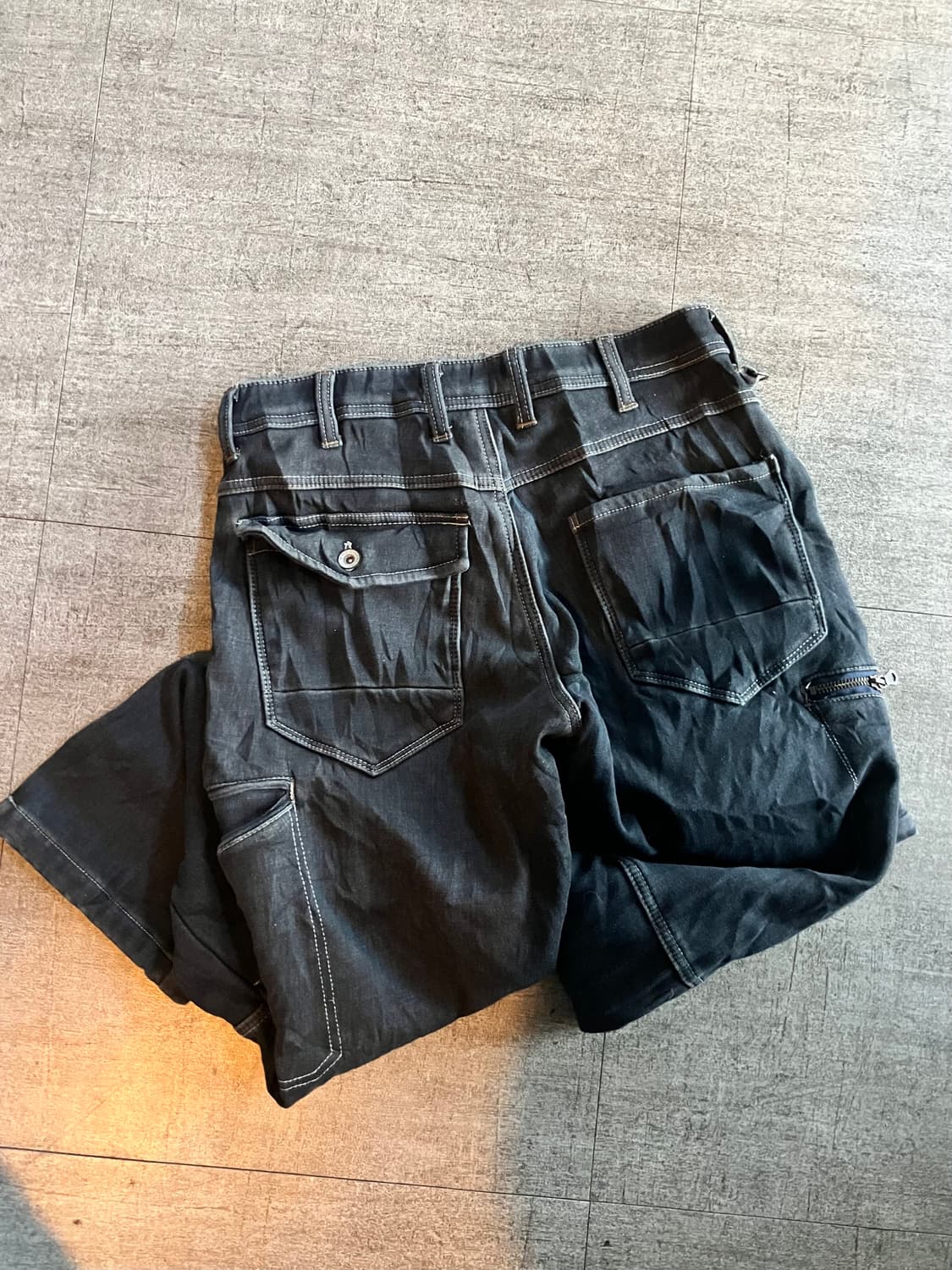 일본빈티지 Fieldcare 올드스쿨스트릿 펠픽트 사이드지퍼 카고팬츠 상품이미지2