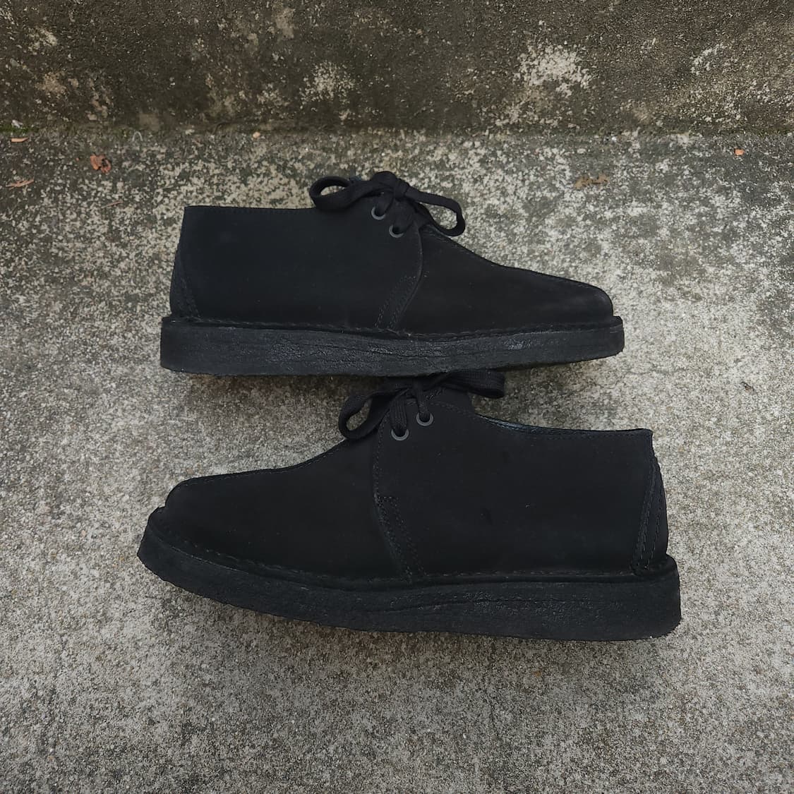 [255] 클락스 데저트 트랙 블랙 스웨이드 상품이미지4