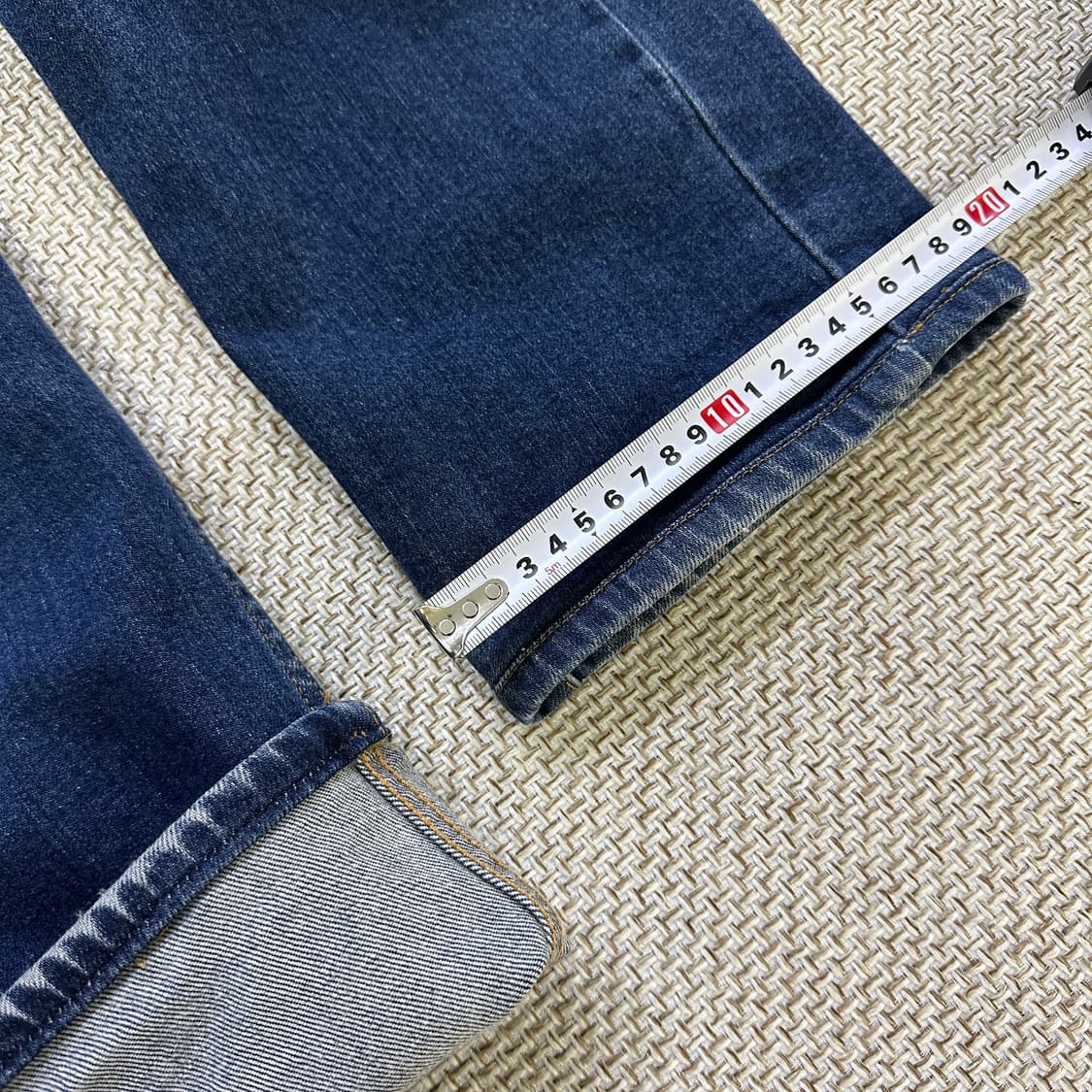 W30L32 리바이스 513 일자 데님 0327D 상품이미지9