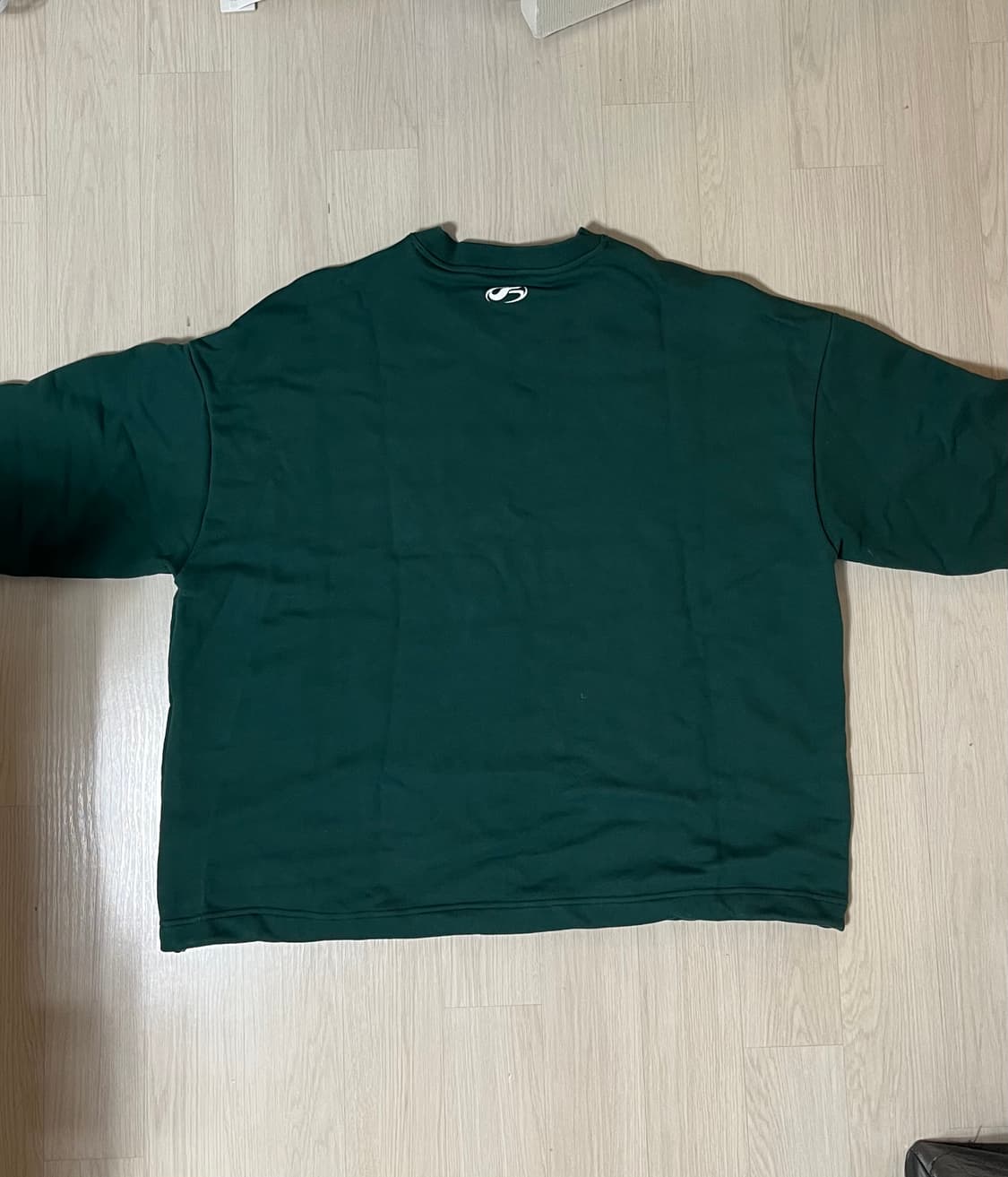 필루미네이트 오버핏 오리지널 트랙 스웨트 셔츠(그린) 상품이미지3