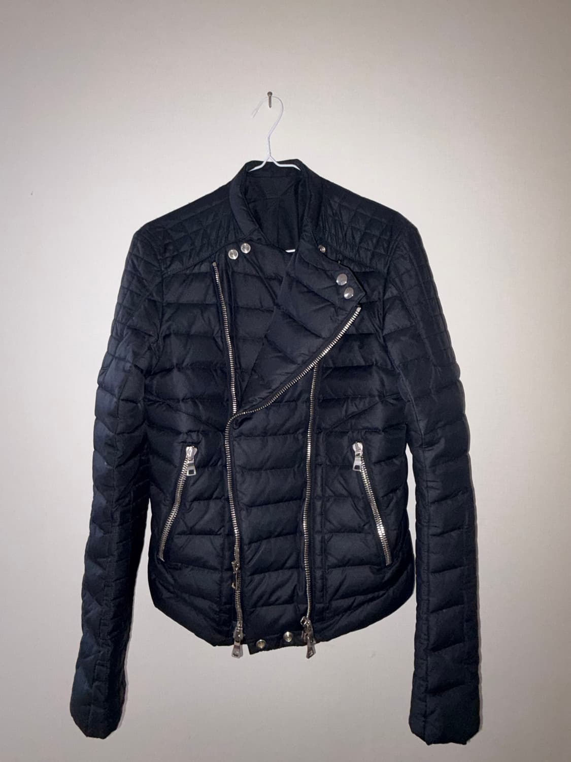 발망패딩 바이커 자켓 상품이미지1