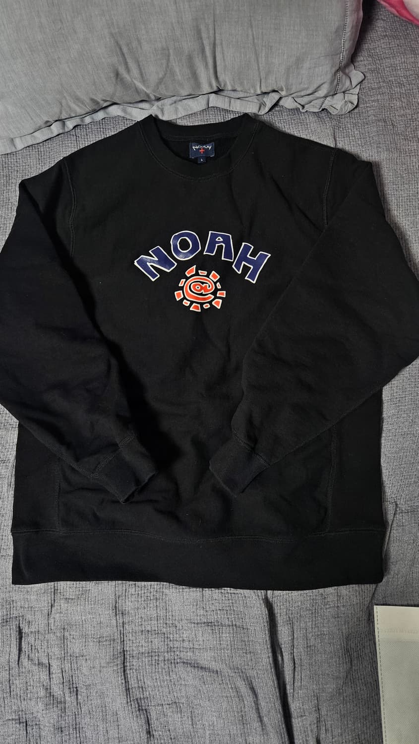 Noah alwaysdowhatyoushoulddo 콜라보 맨투맨 상품이미지2