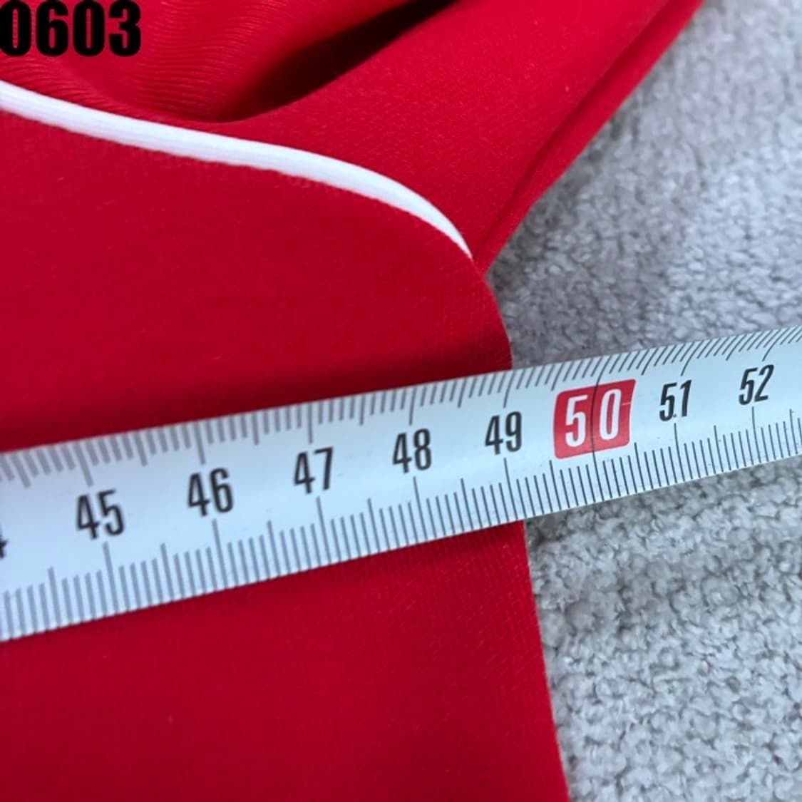 아디다스 레드 삼선져지  상품이미지4