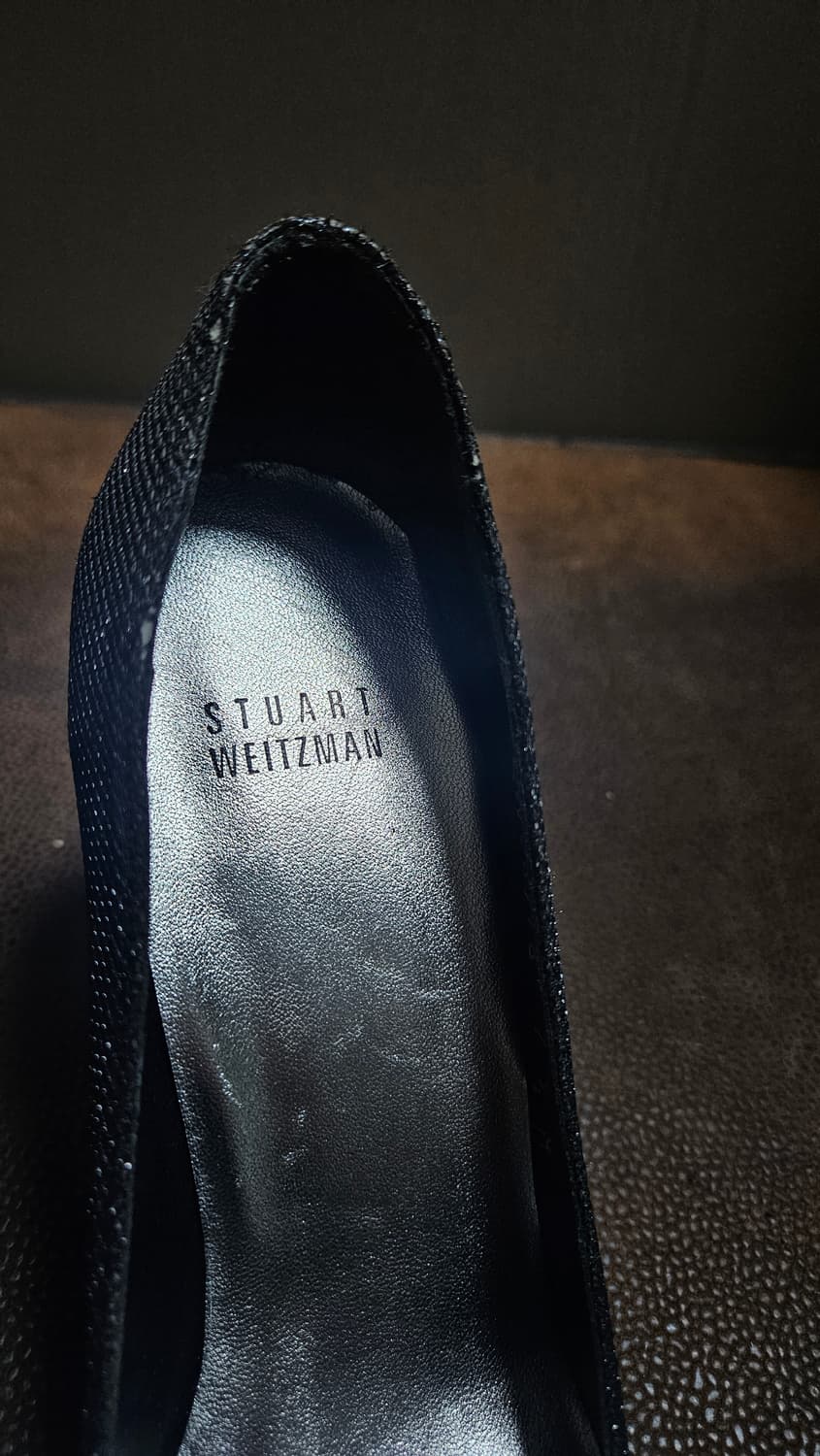 Stuart Weitzman 펌프스 힐 블랙 7.5M 상품이미지4