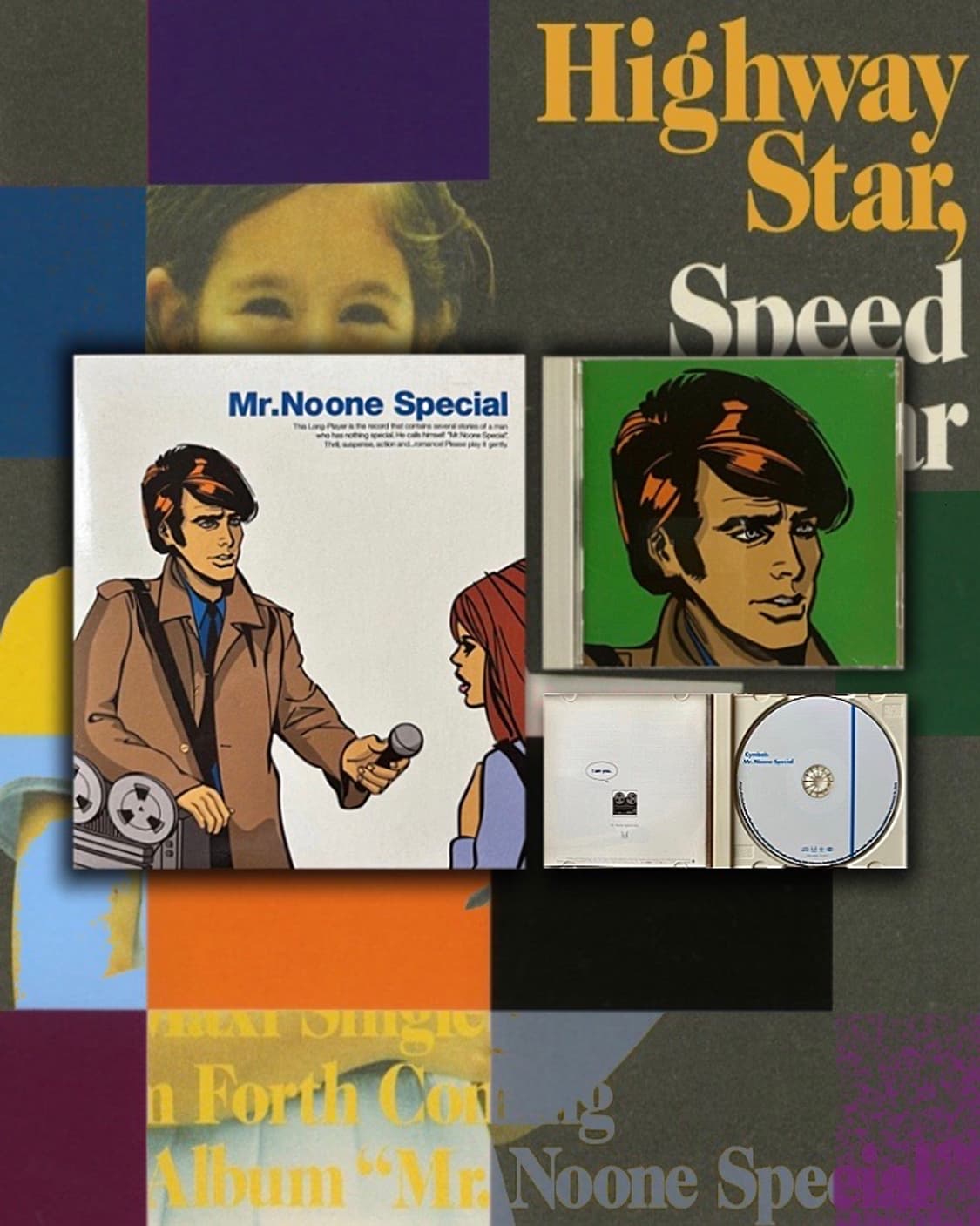 Cymbals - Mr.Noone Special 한정판 슬리브케이스 CD 상품이미지1