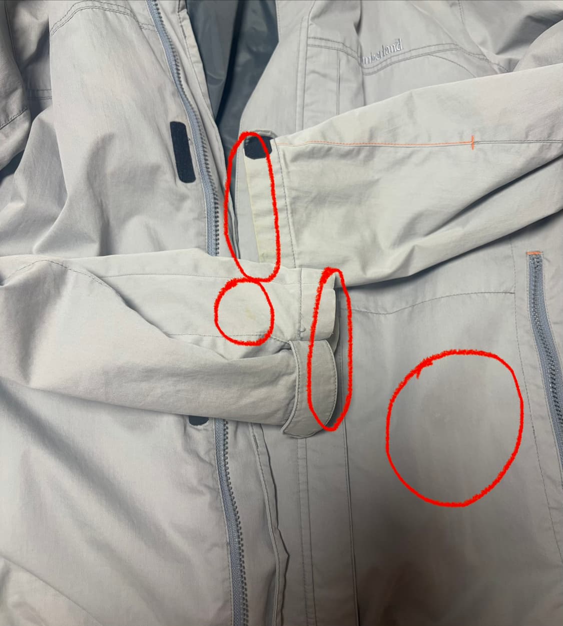 팀버랜드 빈티지 바람막이 자켓 상품이미지4