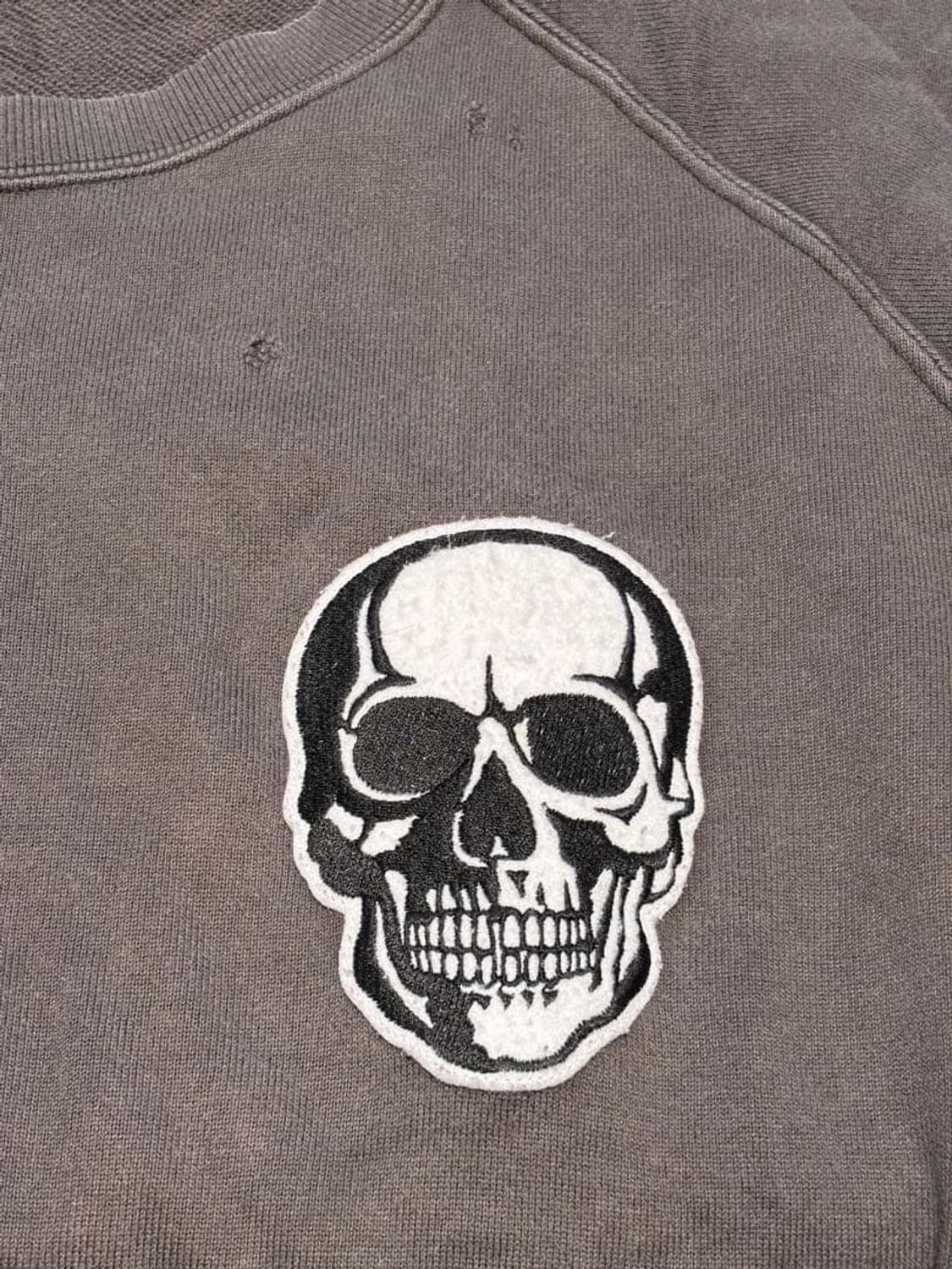  넘버나인 더블 스컬 크루넥 스웨트셔츠 상품이미지4