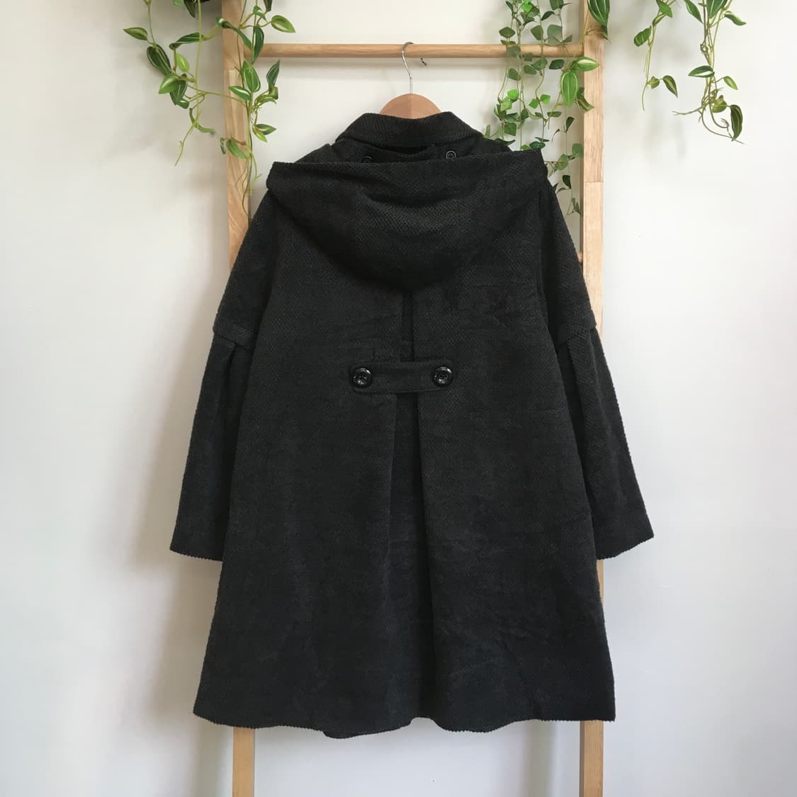 JPN/ 모리걸코트 차콜코트 케이프코트 천사핏코트 둥근카라코트 상품이미지8