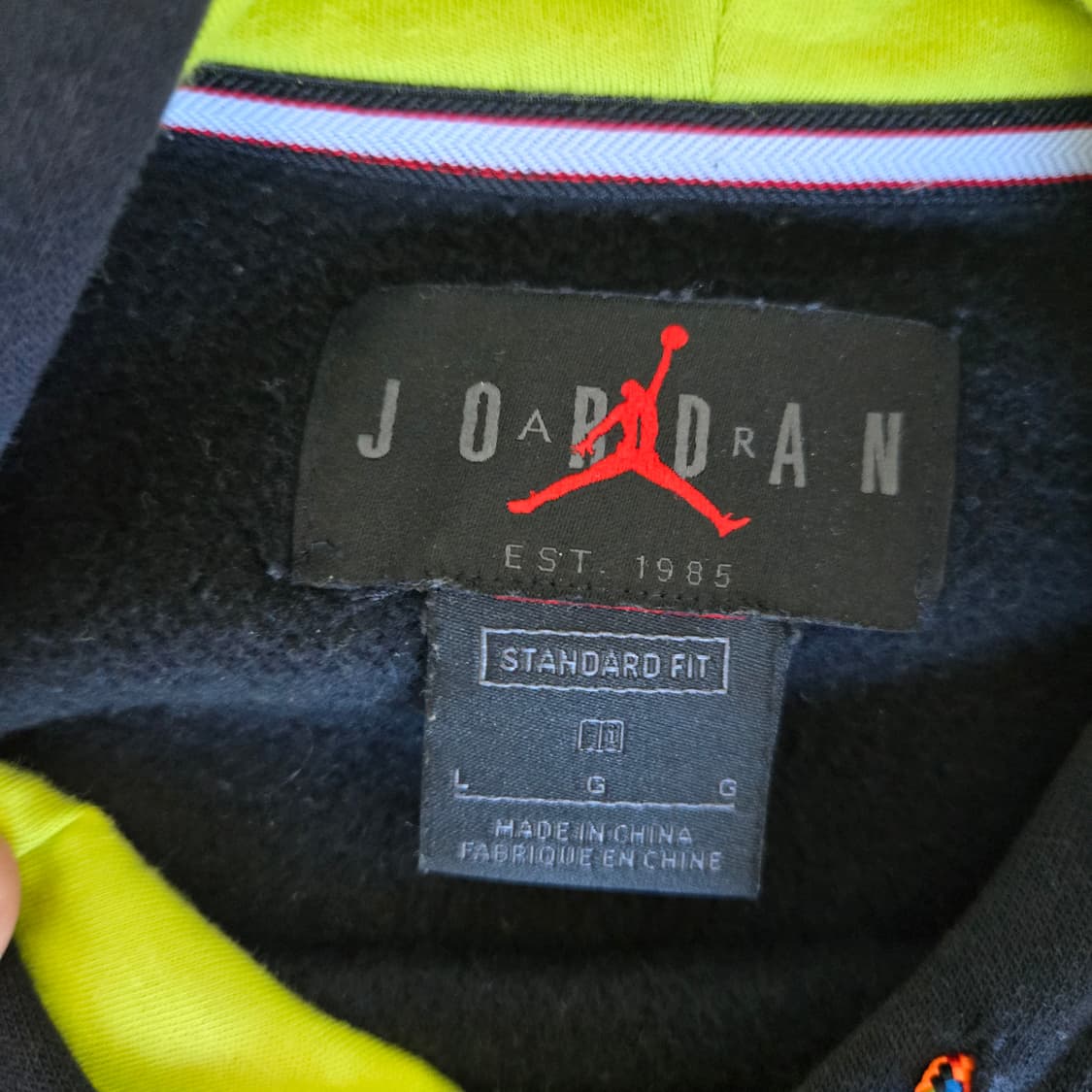 조던 나이키 DNA 풀오버 기모 후드티 상품이미지2