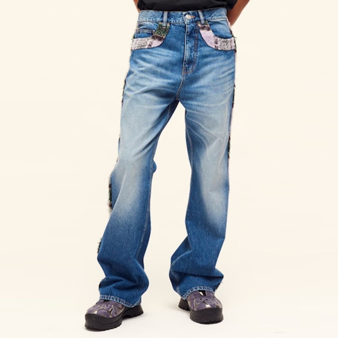 새제품 블루마블 부츠컷 데님 팬츠 상품이미지2