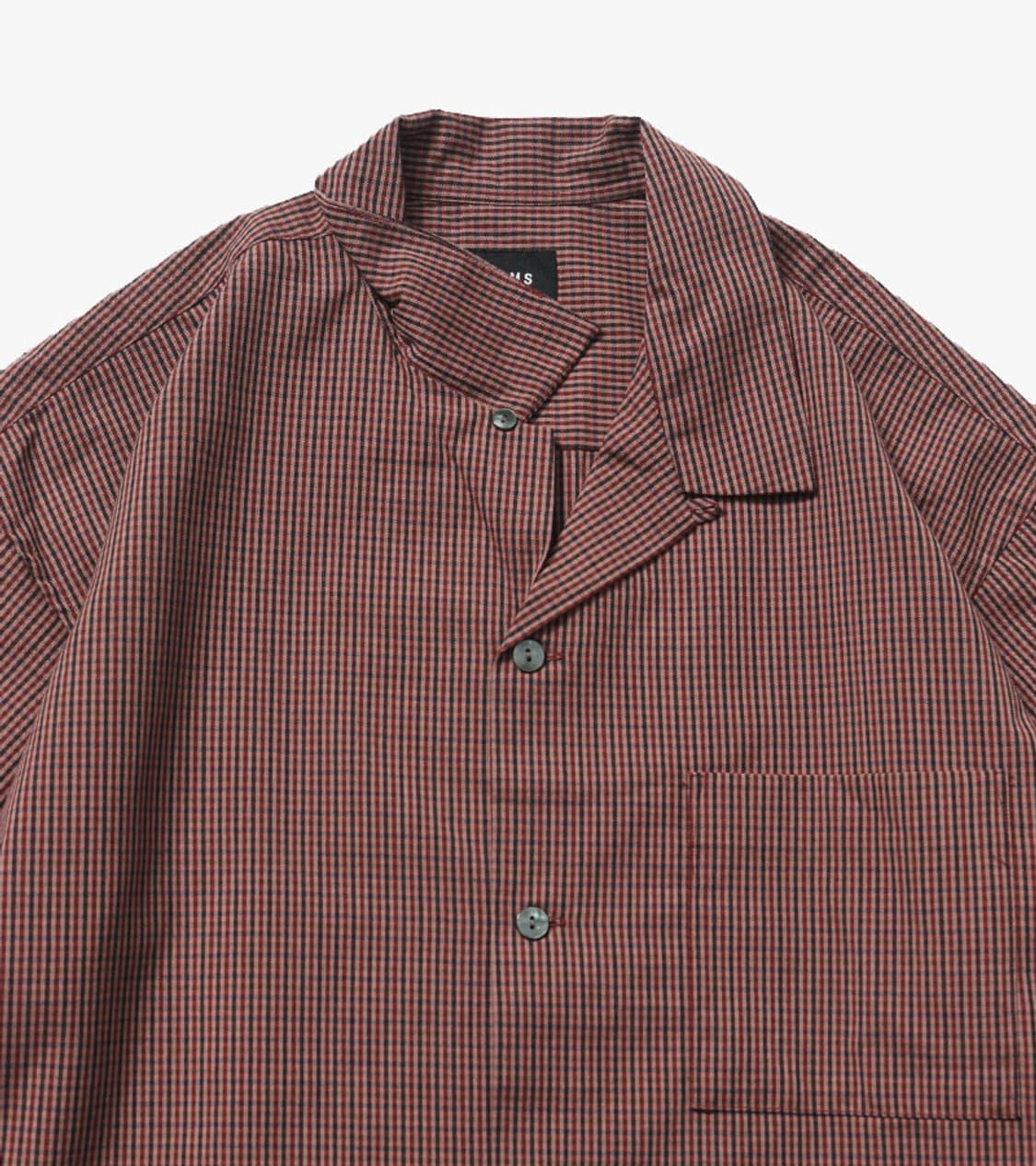 BEAMS - LOOSE FIT CHECK SHIRT 상품이미지5