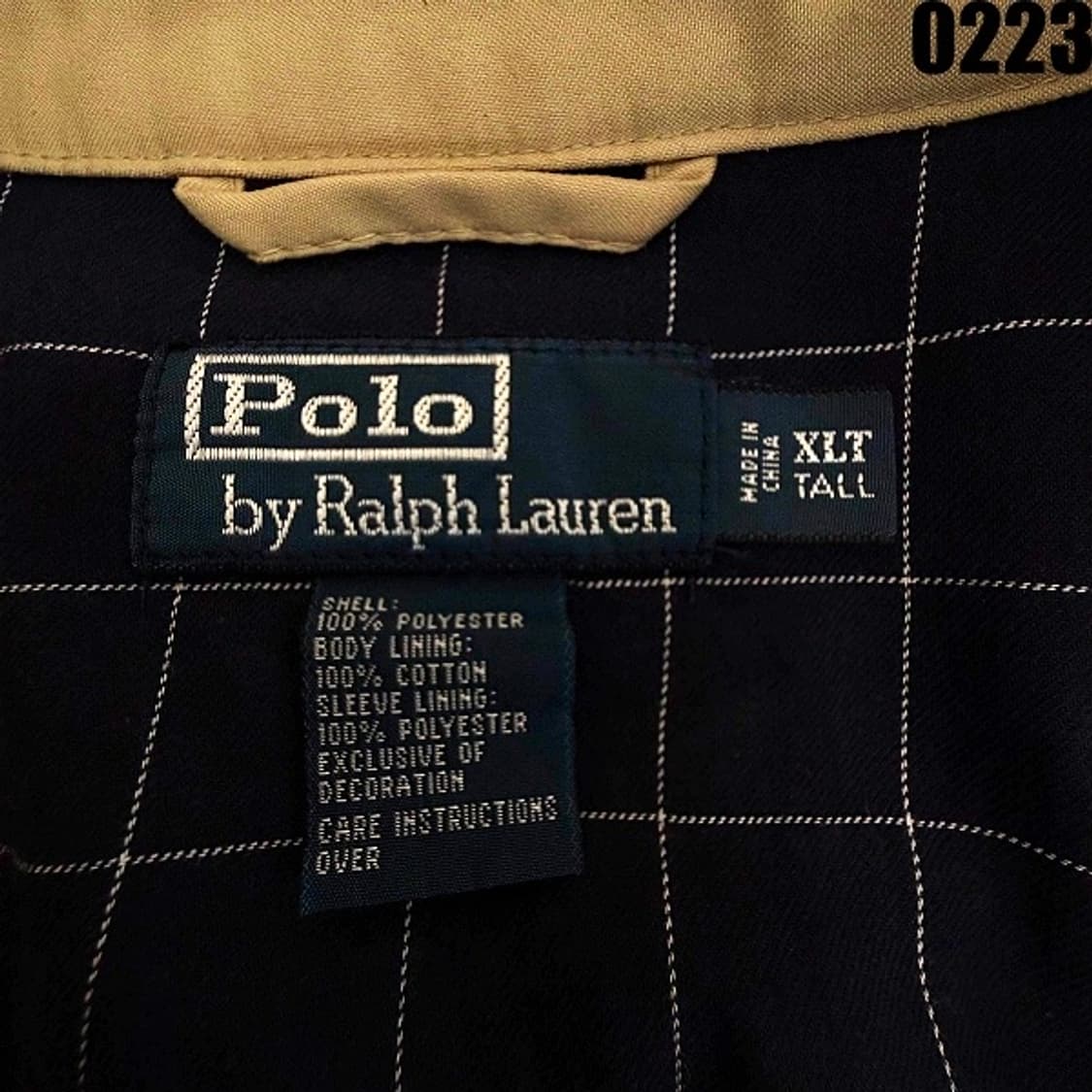 폴로 랄프로렌 스윙탑 집업 자켓 XLT 0223  상품이미지4