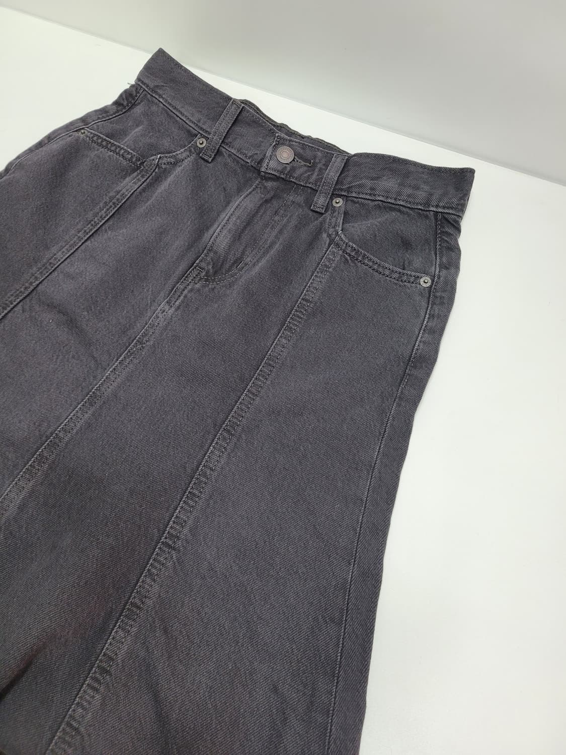 LEVI'S 리바이스 블랙진 데님 스커트 / 여 26 
 상품이미지6