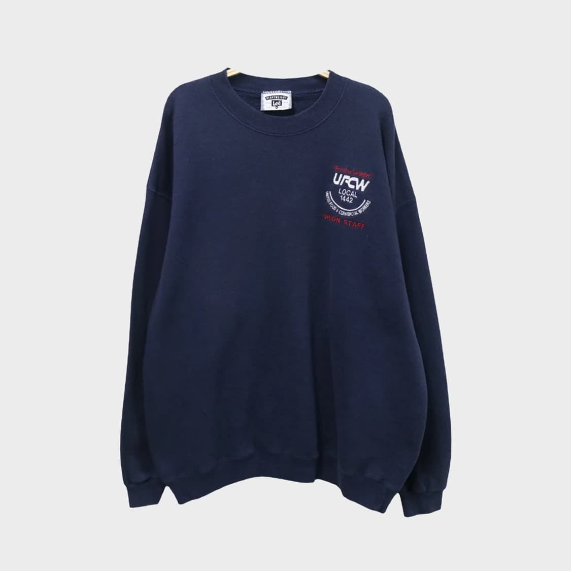 90'S LEE UFCW 자수 로고 맨투맨 61662 상품이미지1